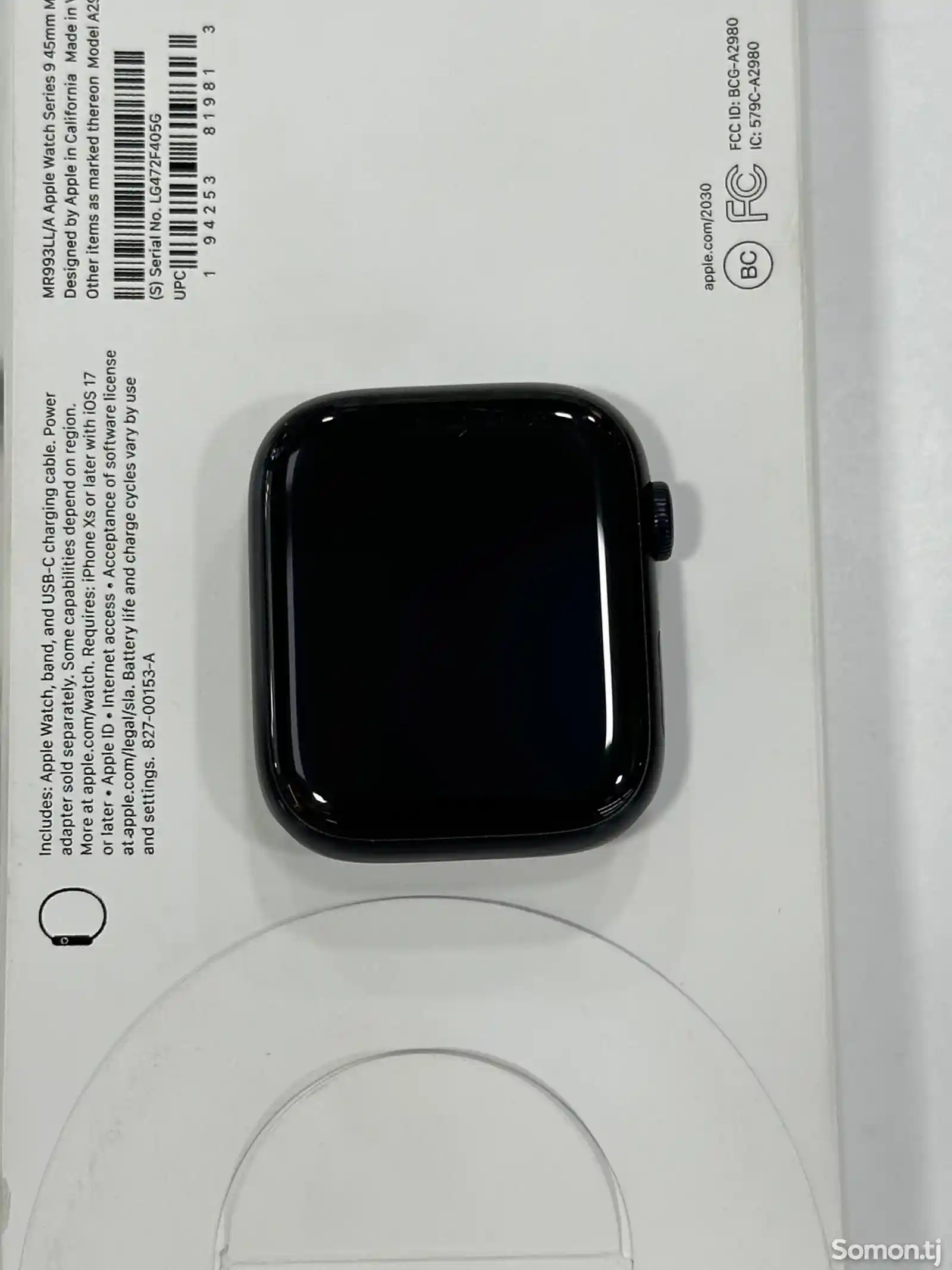 Смарт часы Apple Watch 9 series 45mm midnight-4