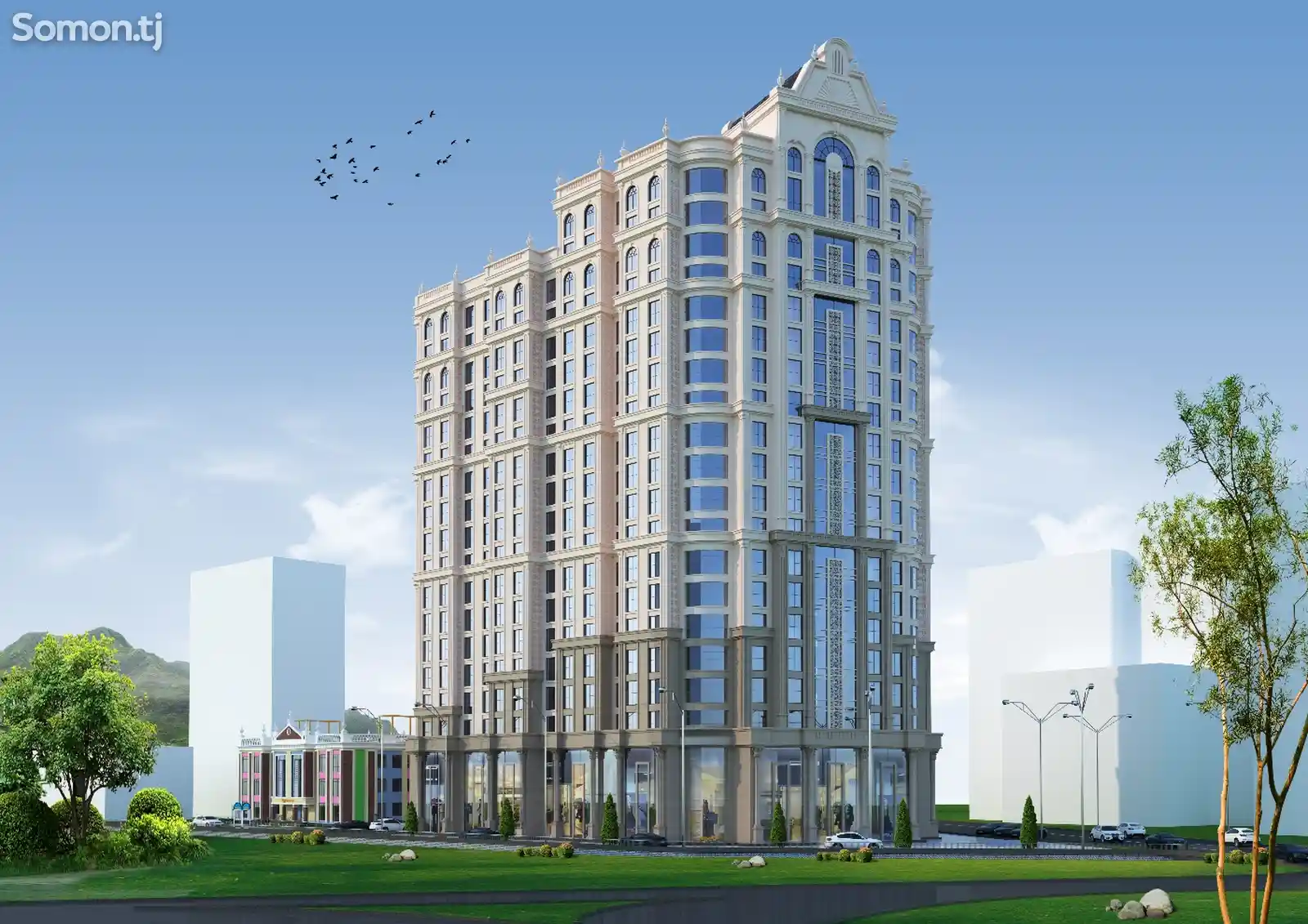 2-комн. квартира, 10 этаж, 46 м², Товус-3