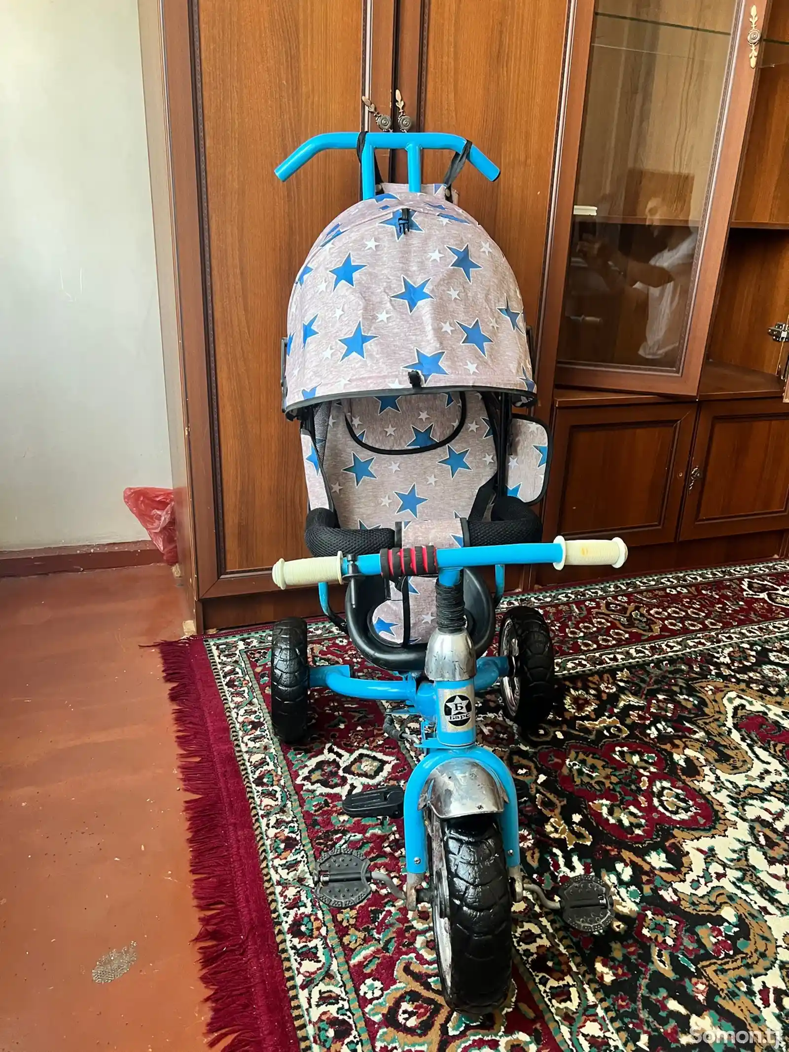 Велосипед детский трёхколёсный-4