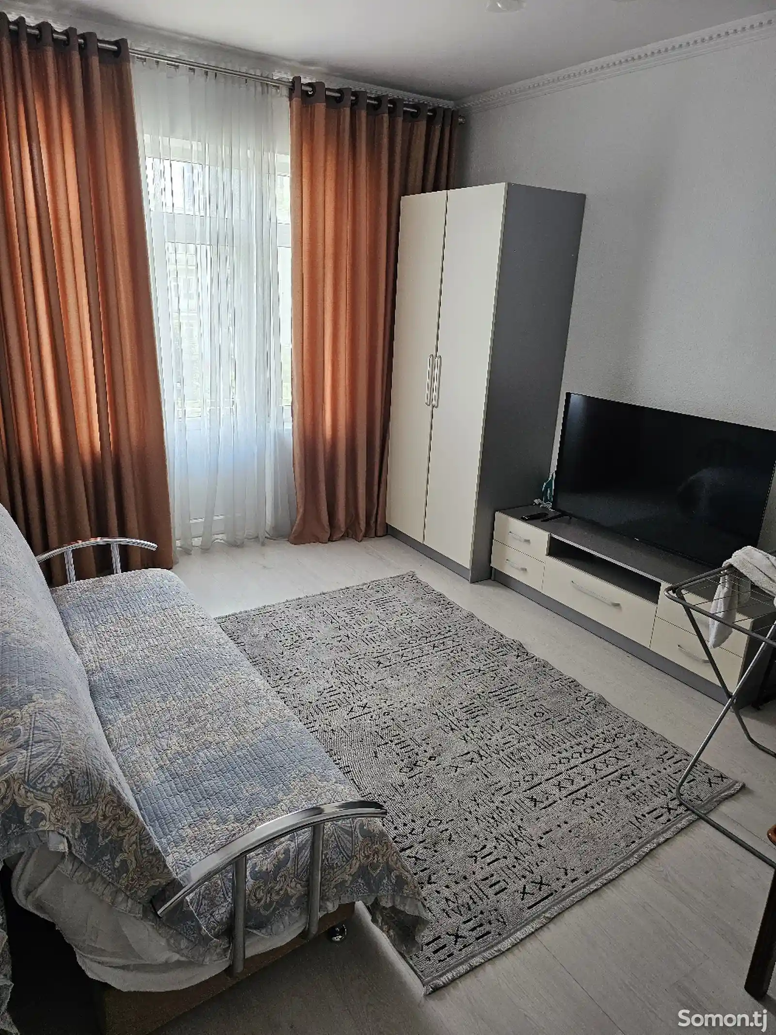 1-комн. квартира, 3 этаж, 30 м², Исмоили Сомони-5