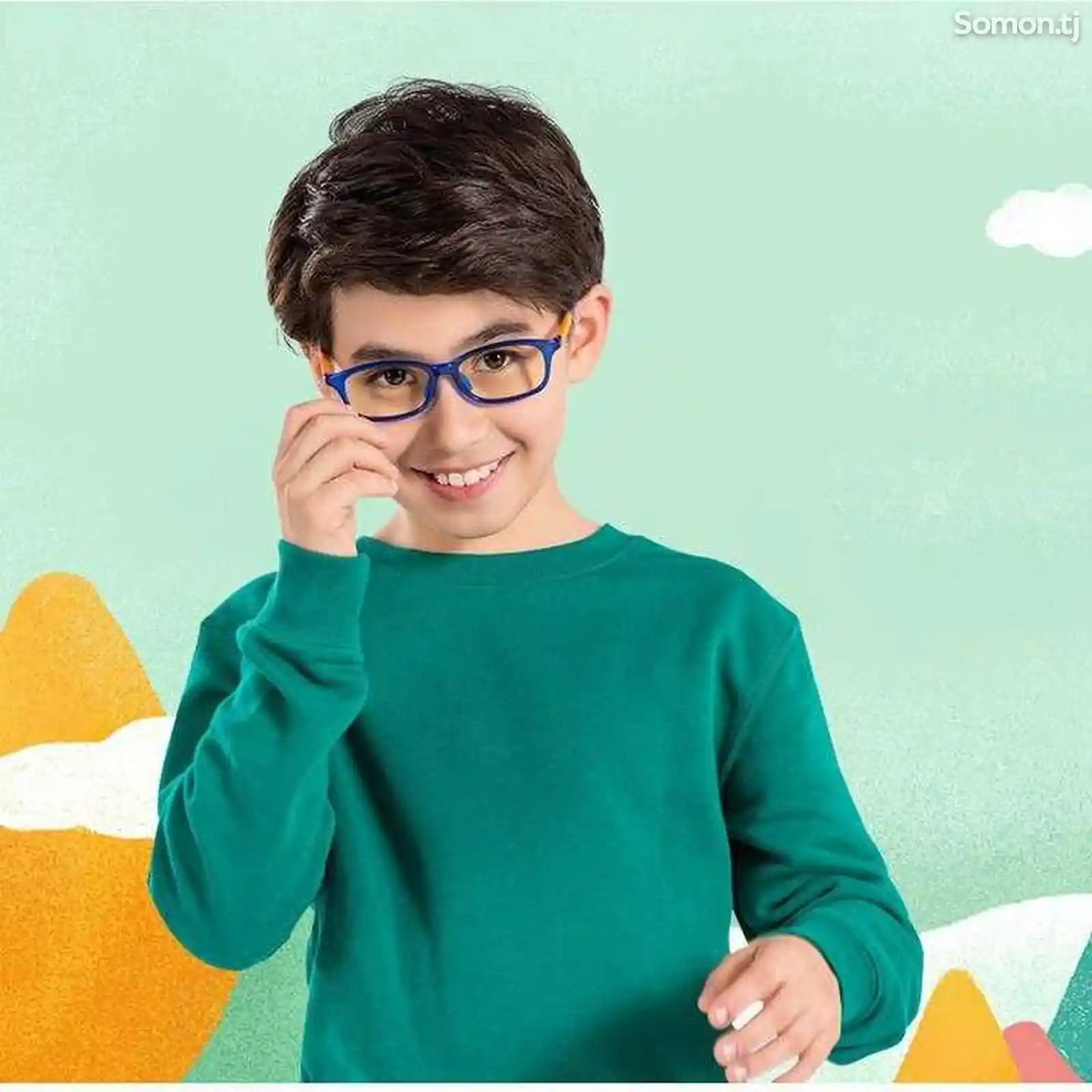 Компьютерные детские защитные очки-7