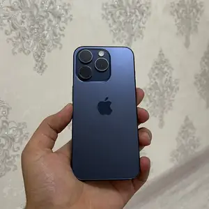 Apple iPhone 15 Pro, 256 gb, Blue Titanium