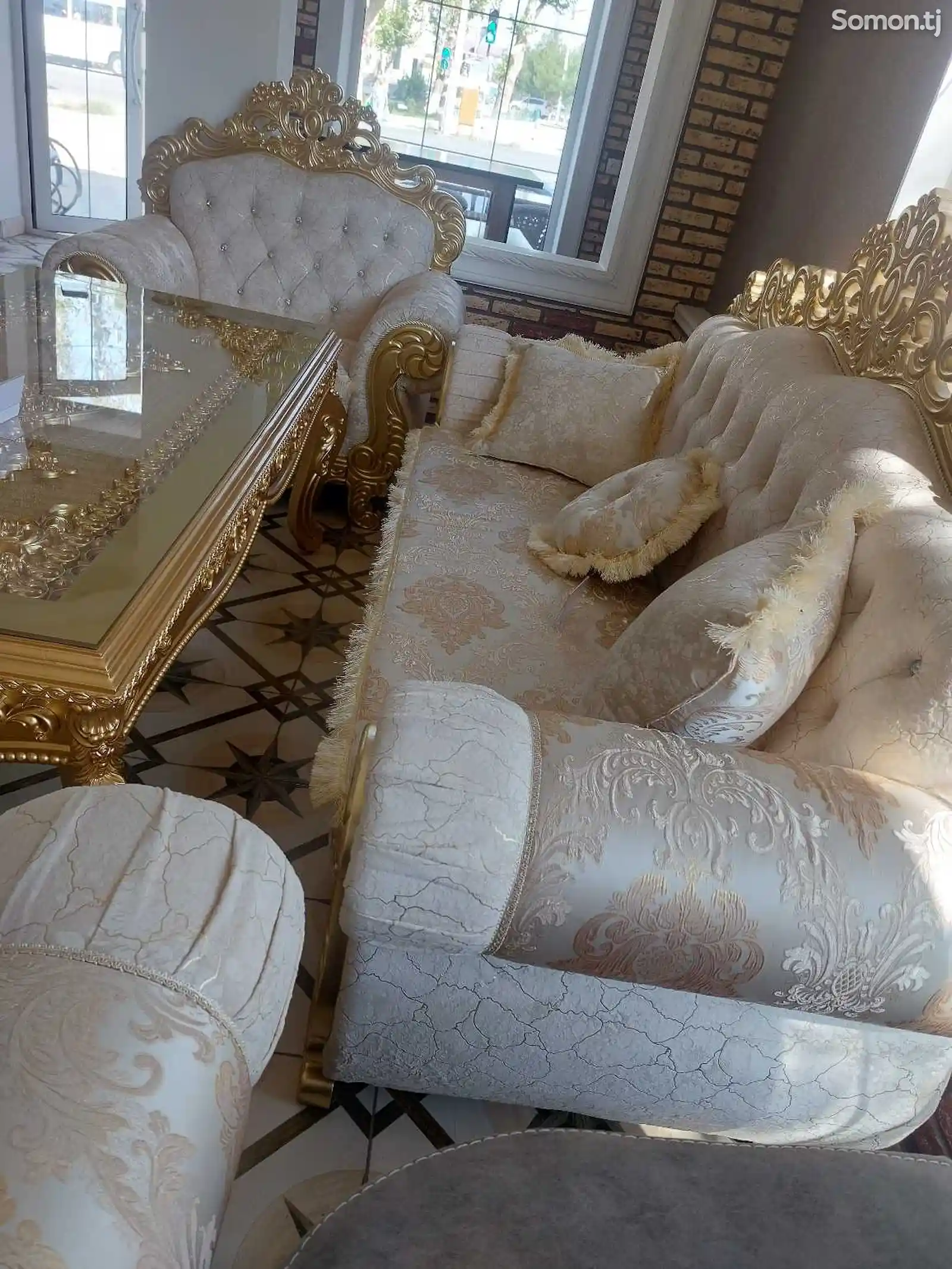 Комплект диван и кресла Шохона-4