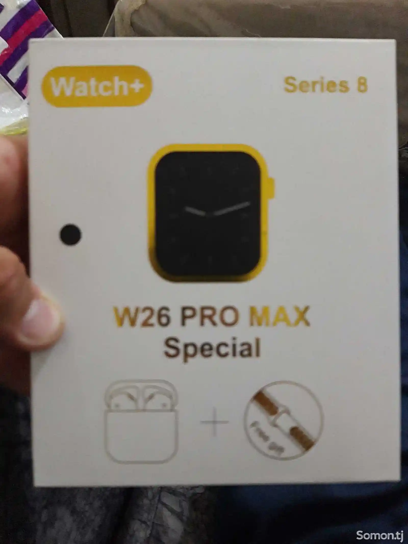 Смарт часы и наушники W26 Pro Max-1
