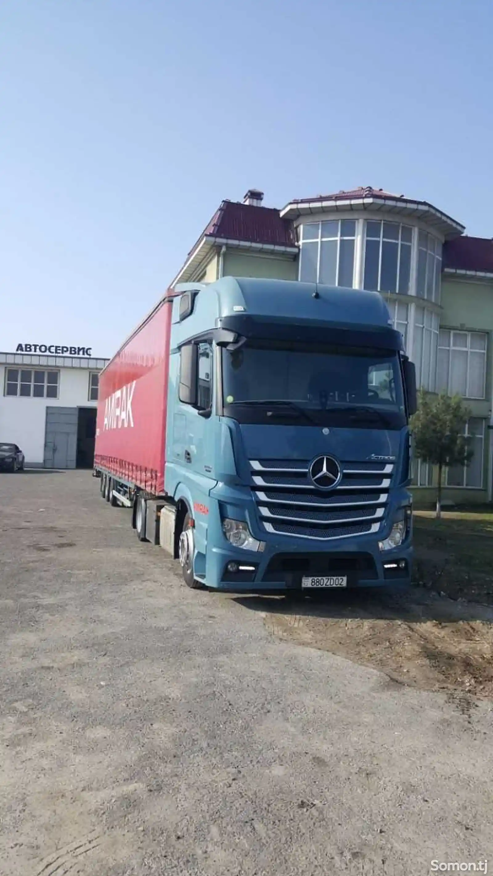 Седельный тягач Mercedes benz Actros 1845, 2012-3