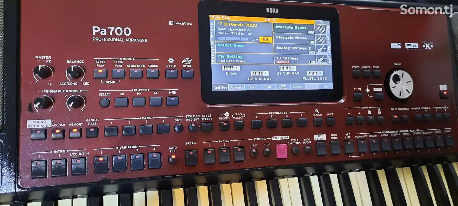 Синтезатор Korg Pa 700 Oriental-4