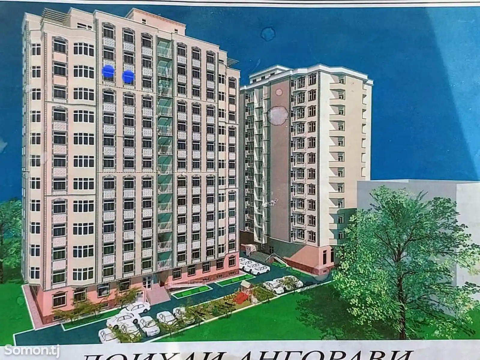 2-комн. квартира, 8 этаж, 71 м², Сино, бозори Балх-5