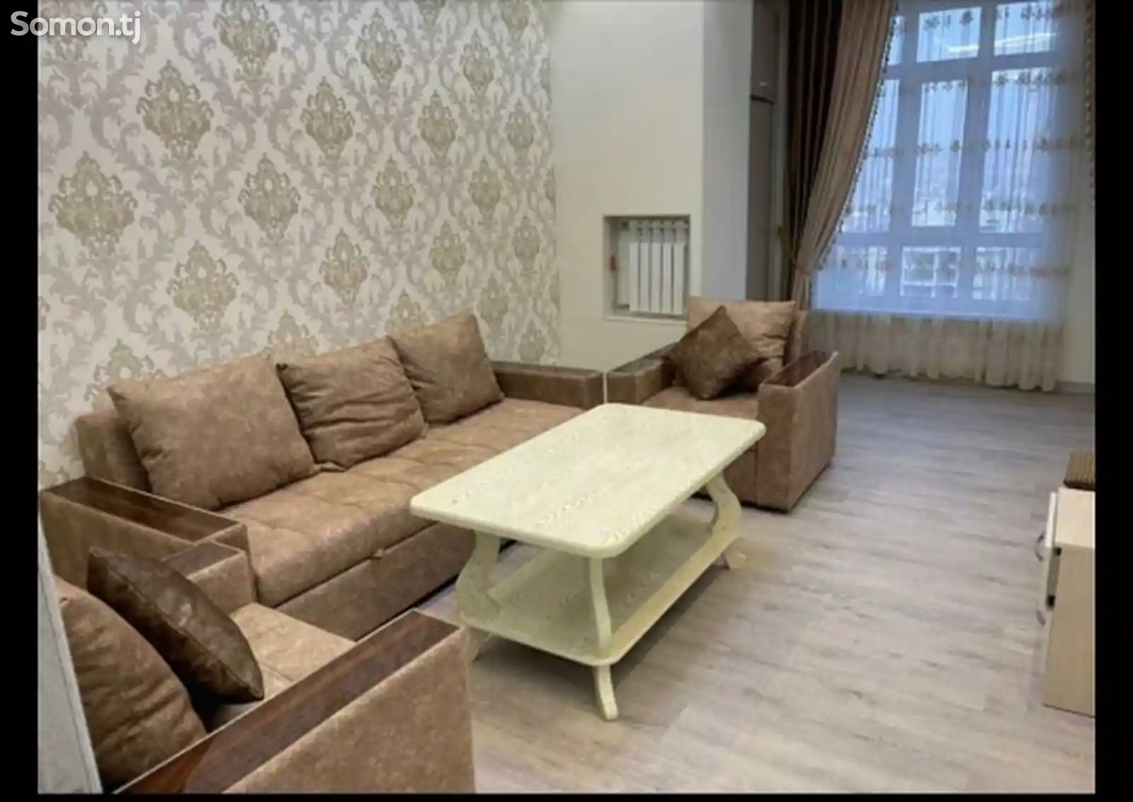 2-комн. квартира, 11 этаж, 60м², Шохмансур-2