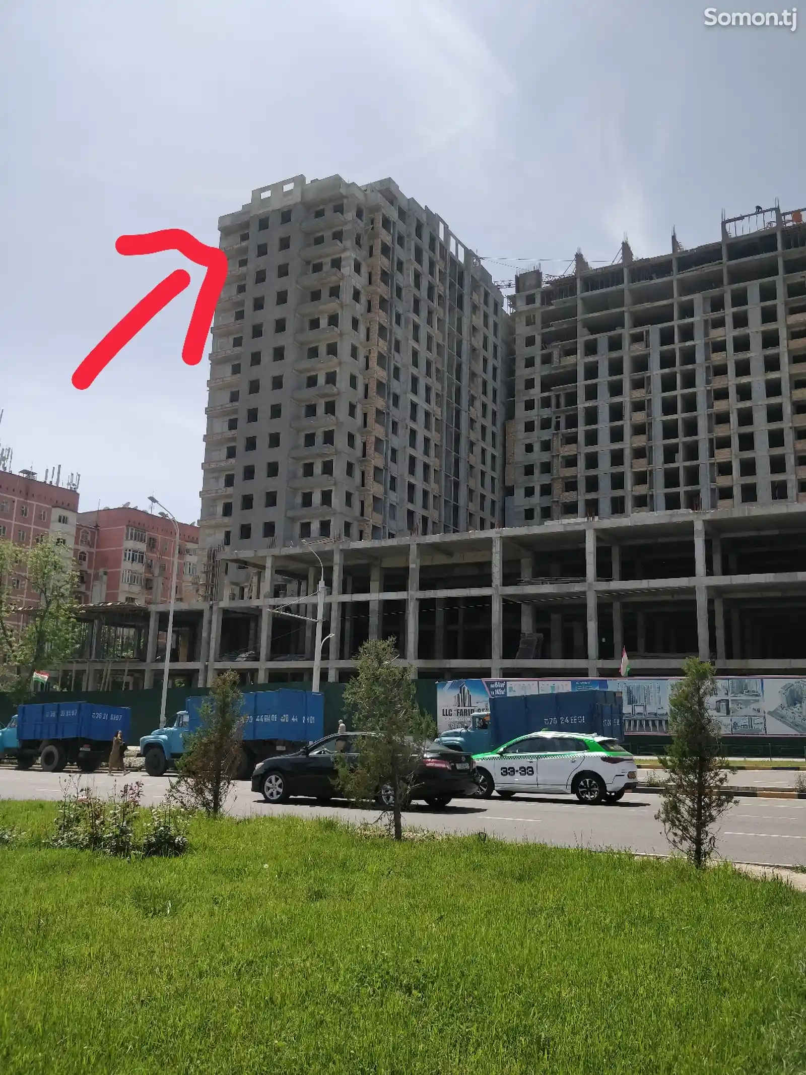 3-комн. квартира, 16 этаж, 115 м², 101 мкр, напротив ТЦ Саодат-1