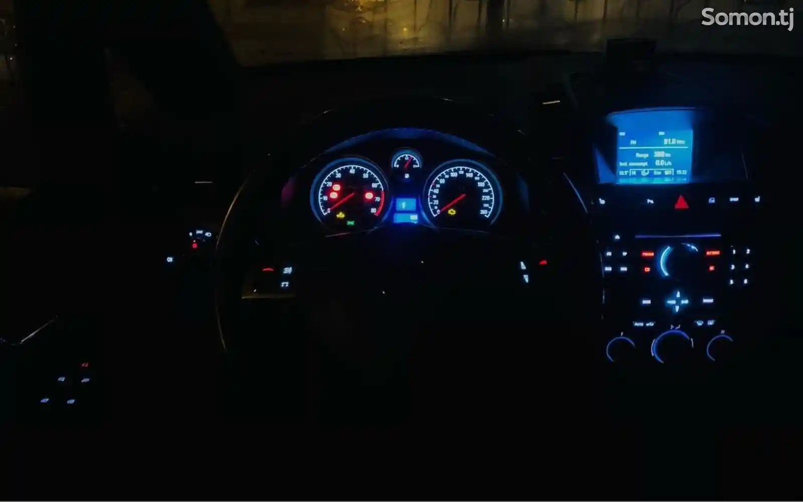 LED подсветка салона на Opel Astra H / Zafira-9