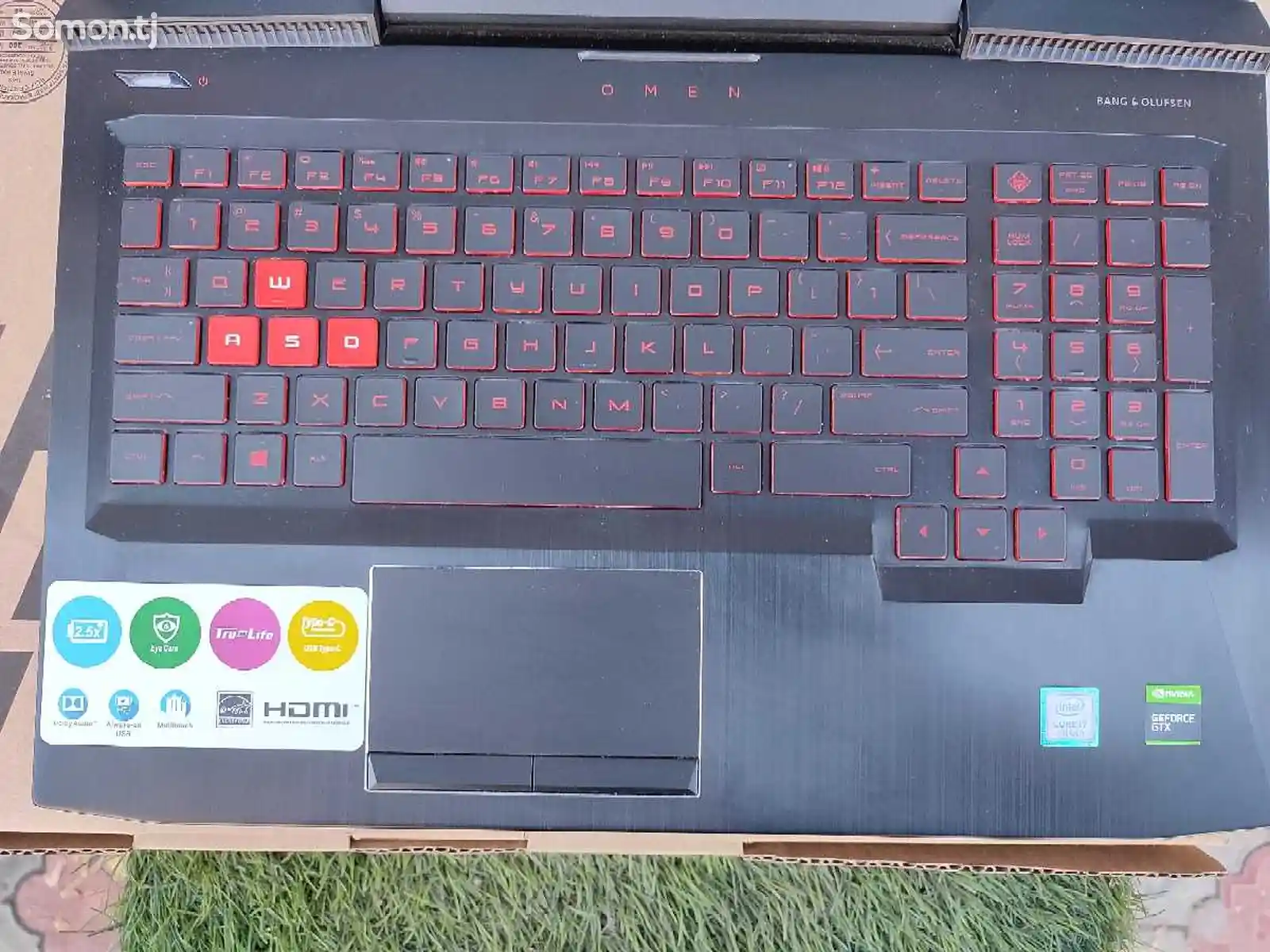 Игровой Ноутбук HP Omen Gaming i7/GTX 1050ti-6