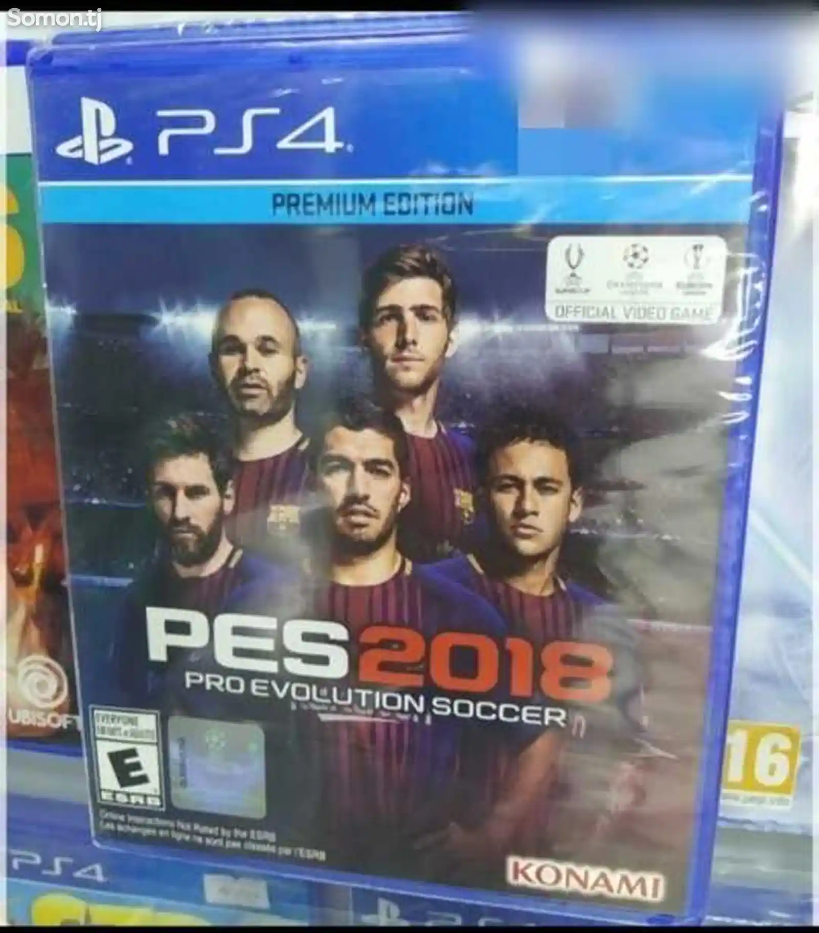 Игра PES18 Premium Edition PS4
