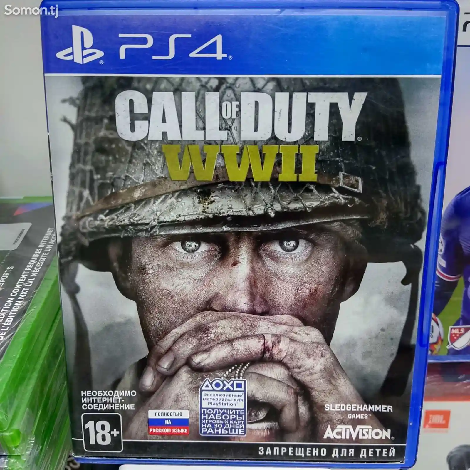Игра Call of Duty WW2 русская версия для PS4 PS5-1