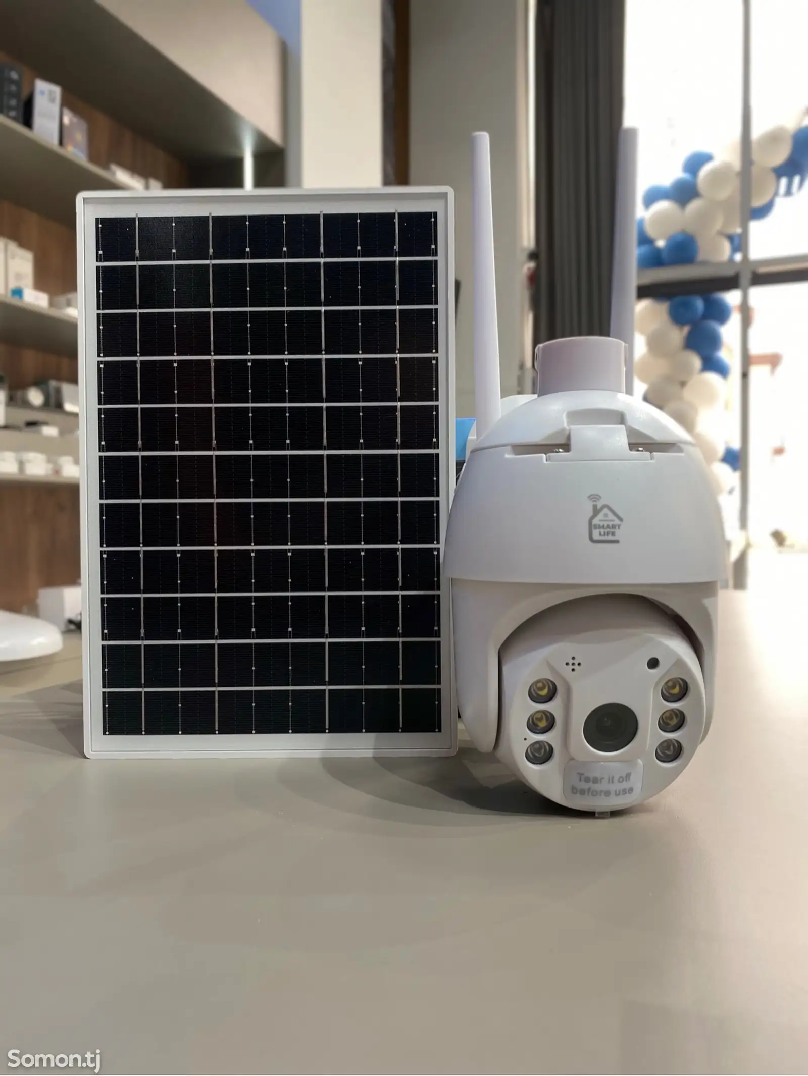 Поворотная беспроводная 4G 2MP уличная IP-камера Link ZC301 Solar