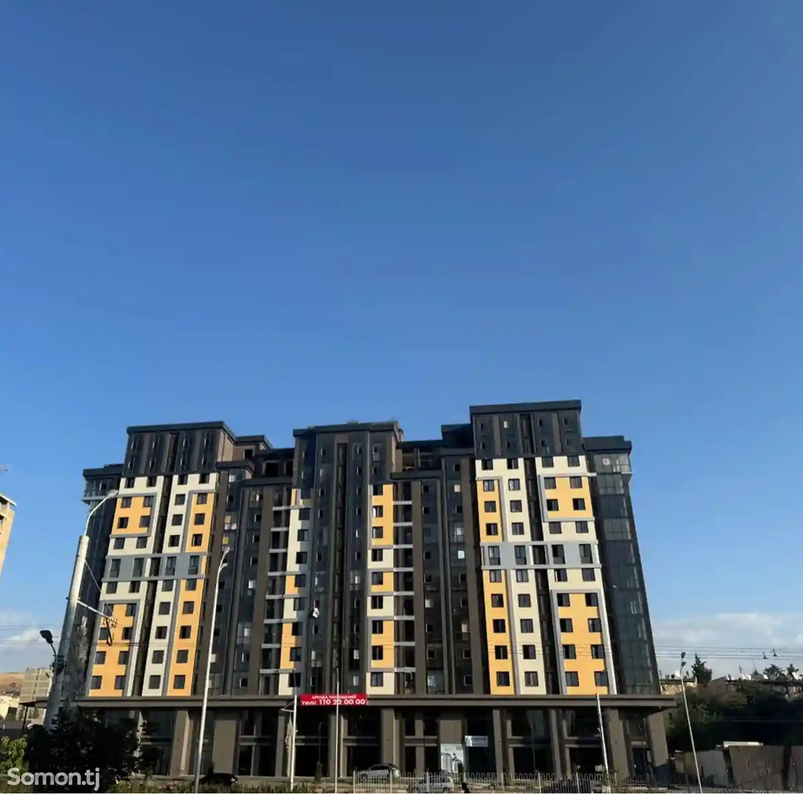 2-комн. квартира, 3 этаж, 61 м², Сино-14