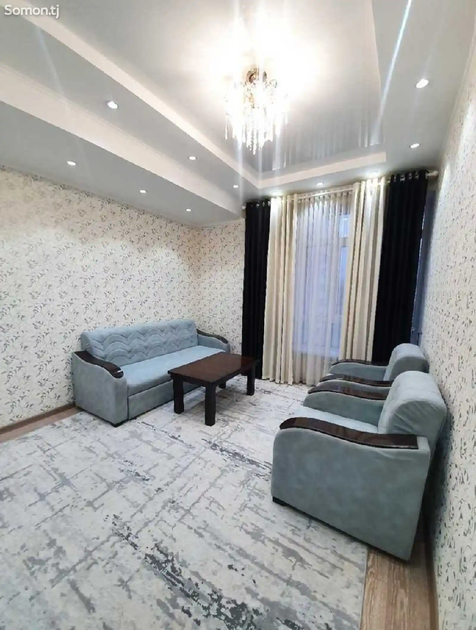 2-комн. квартира, 8 этаж, 55м², Шохмансур-3