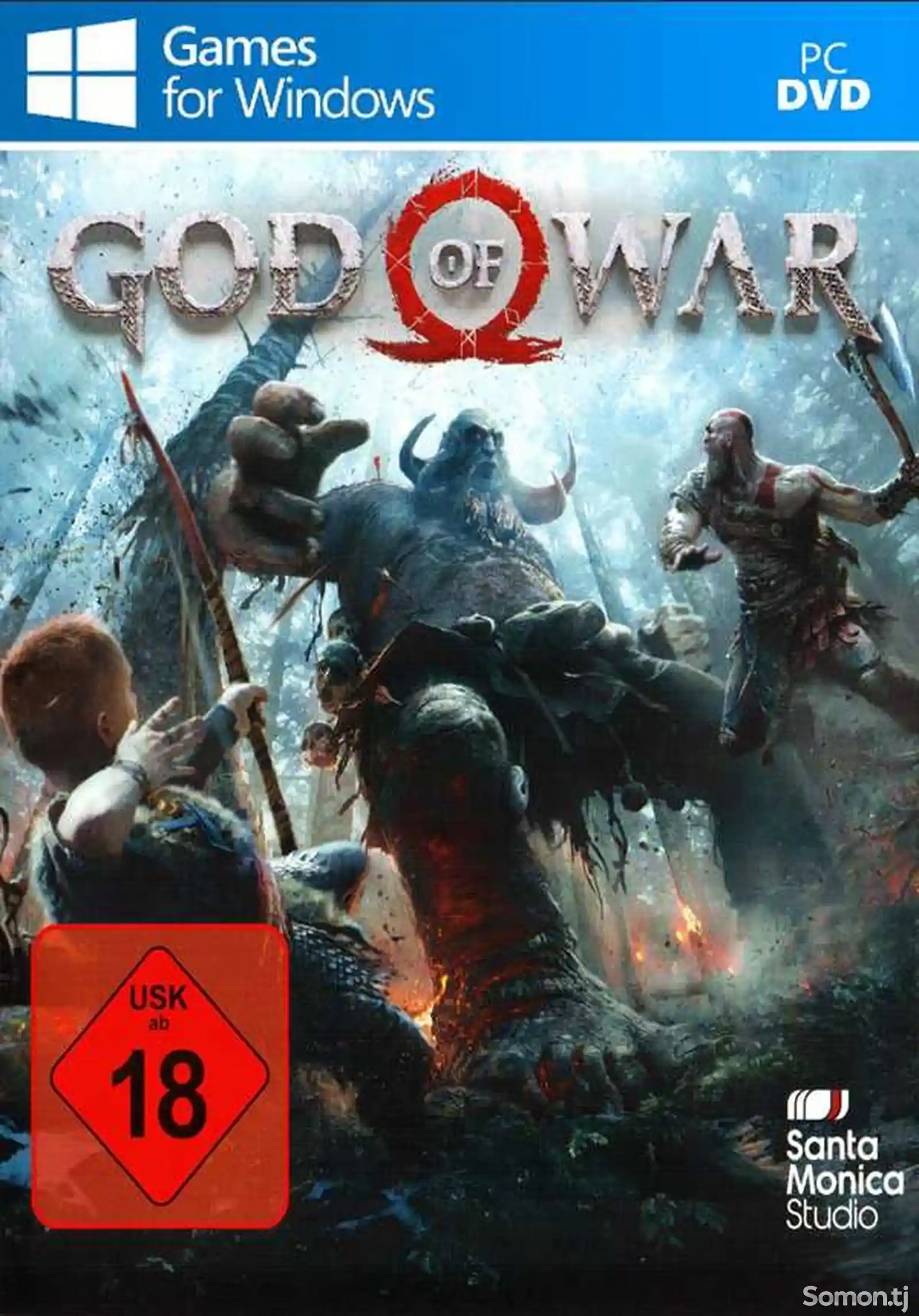 Игра God of war 4 для компьютера-пк-pc-1