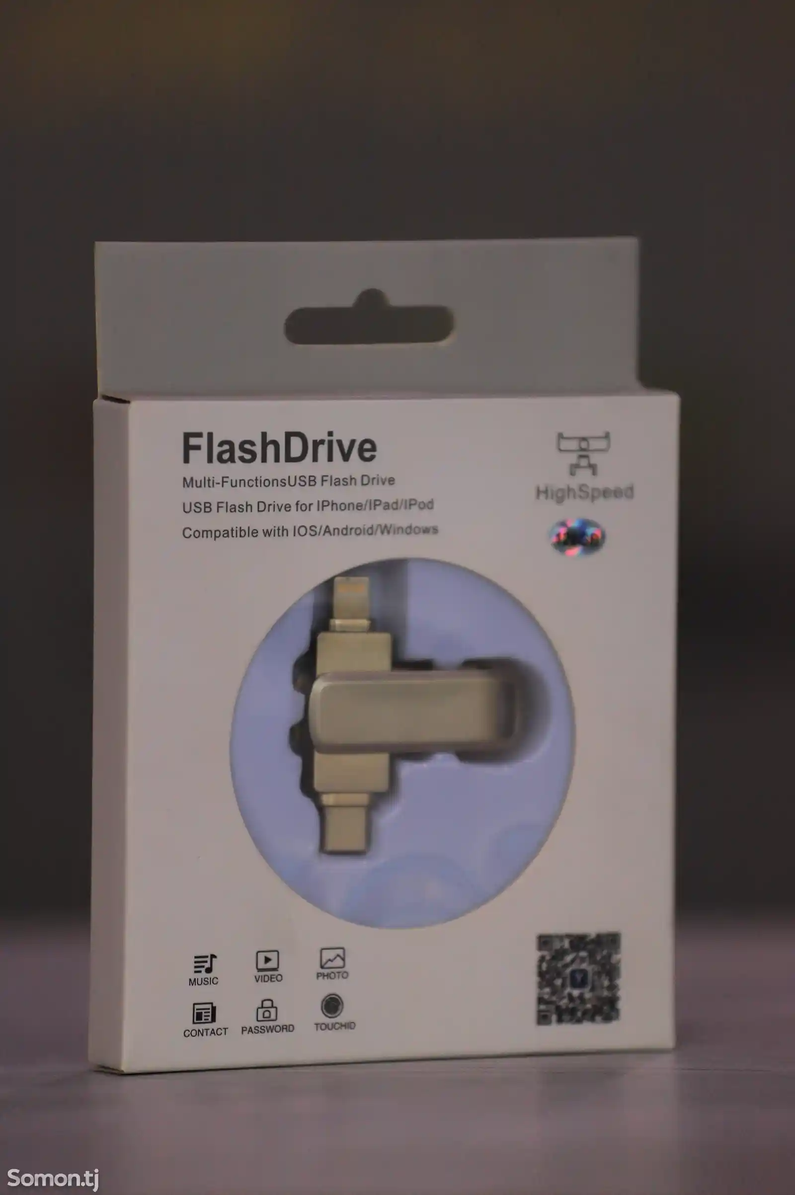 Карта памяти Flashdrive 2в1 128gb-2