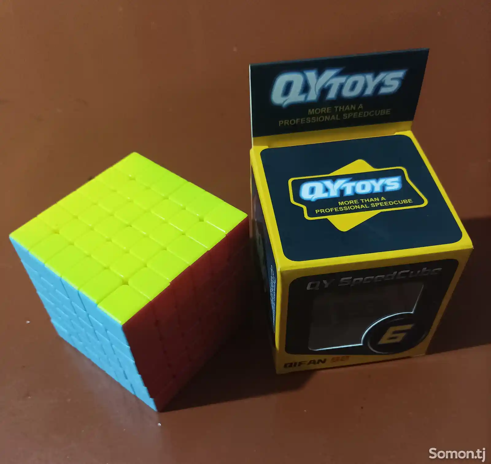 Кубик Рубика 6х6х6, QYtoys размер куба 6,5х6,5-1
