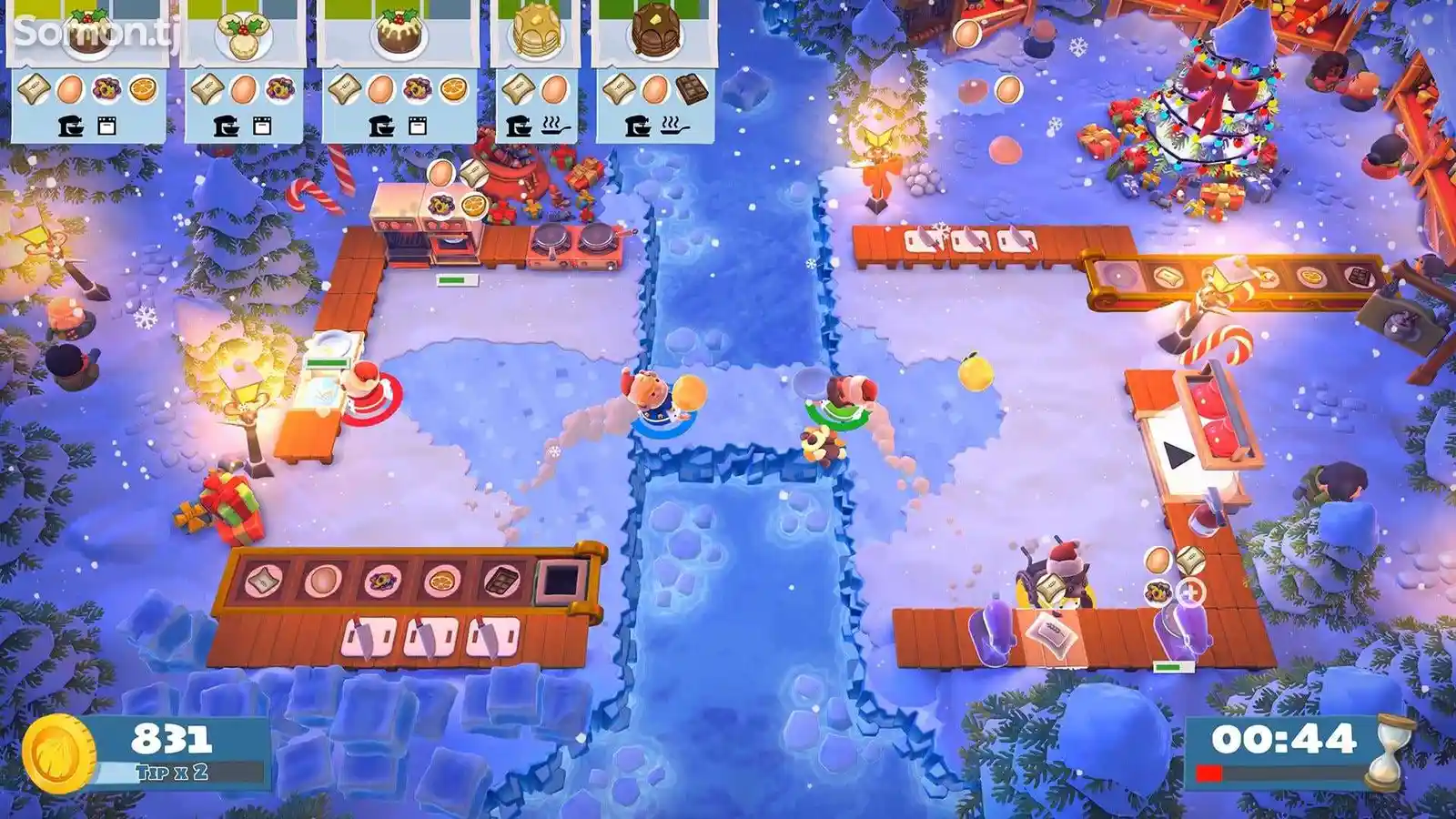 Игра Overcooked 2 для PS-4 / 5.05 / 6.72 / 7.02 / 7.55 / 9.00 / 11.00 /-2