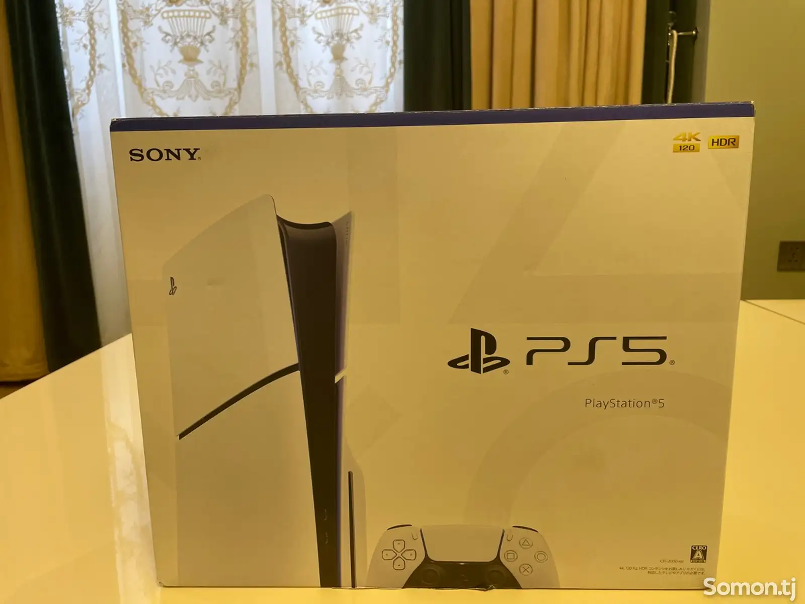 Игровая приставка PS5 Slim 1TB 4K, 120FPS, HDR-1