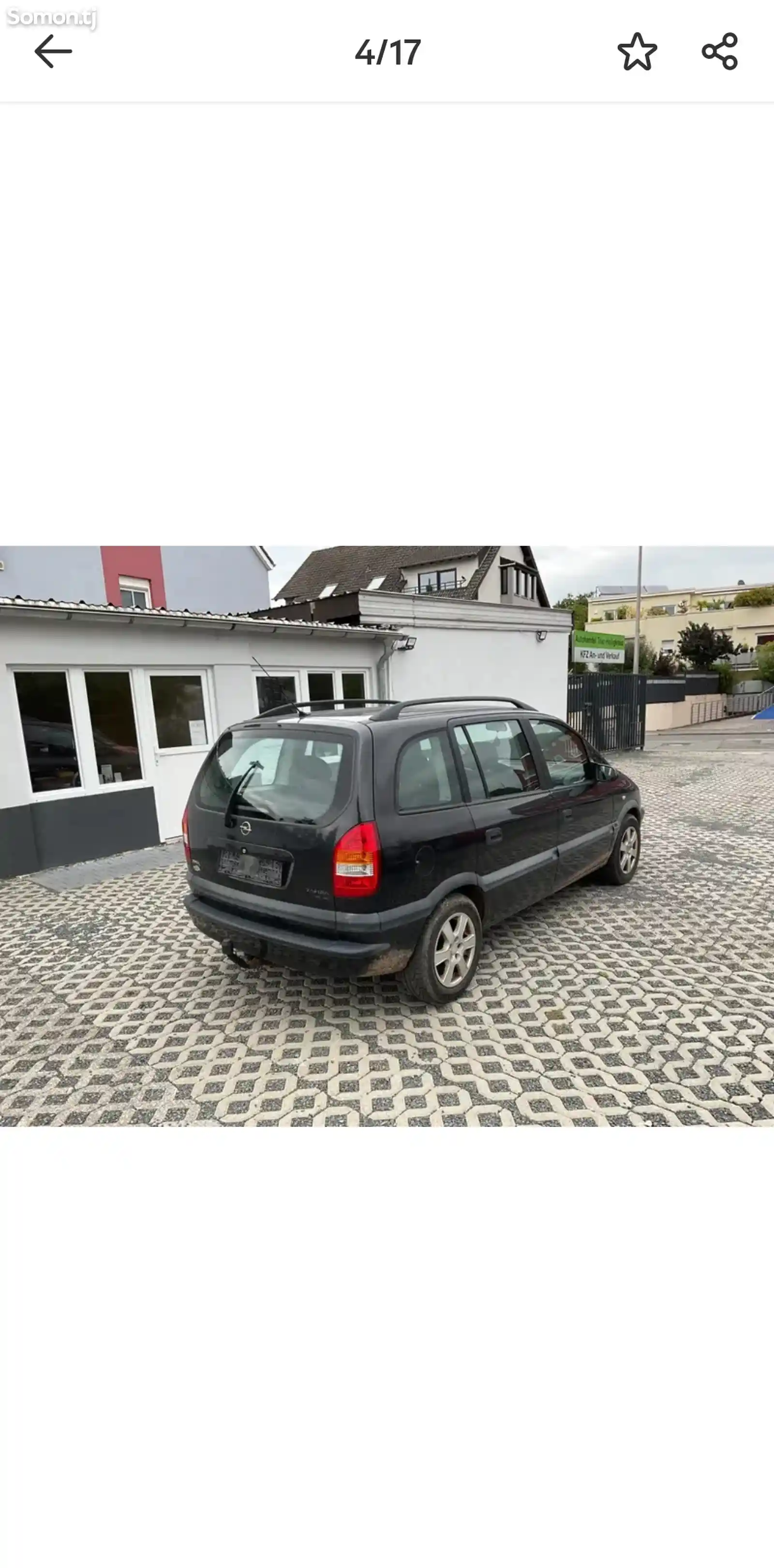 Opel Zafira, 1999-3