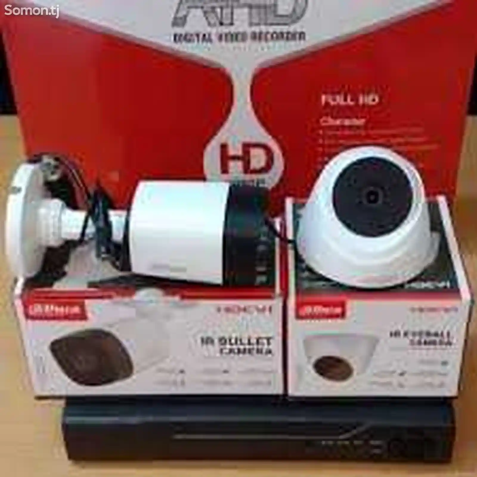 Комплект камер видеонаблюдения HD 6шт-2