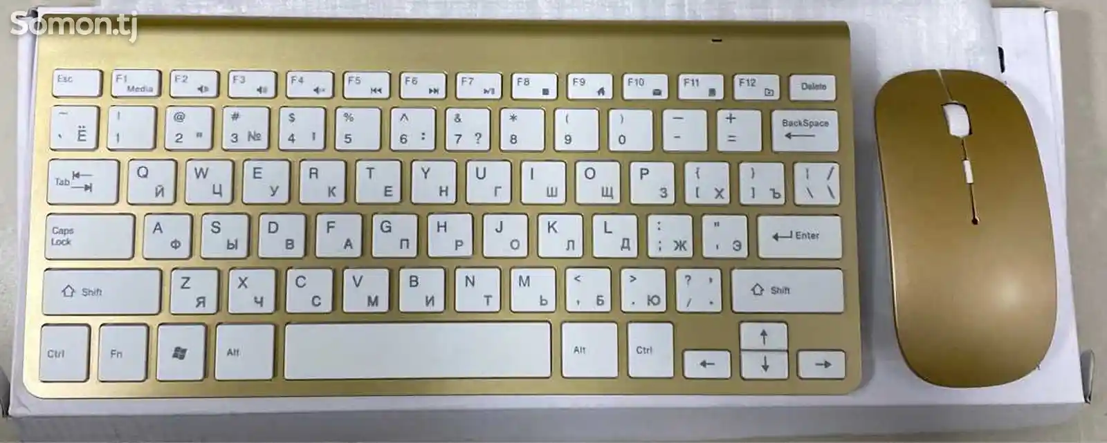 Беспроводная клавиатура и мышь-4