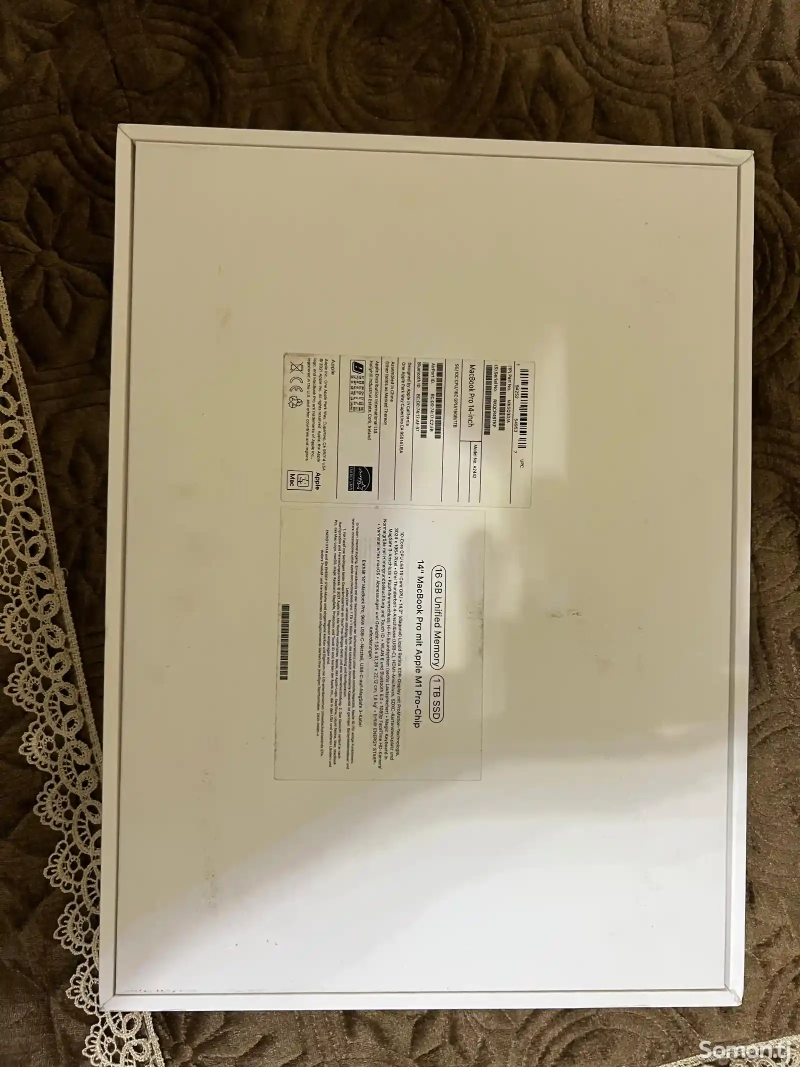 Ноутбук MacBook Pro 14 2021-5