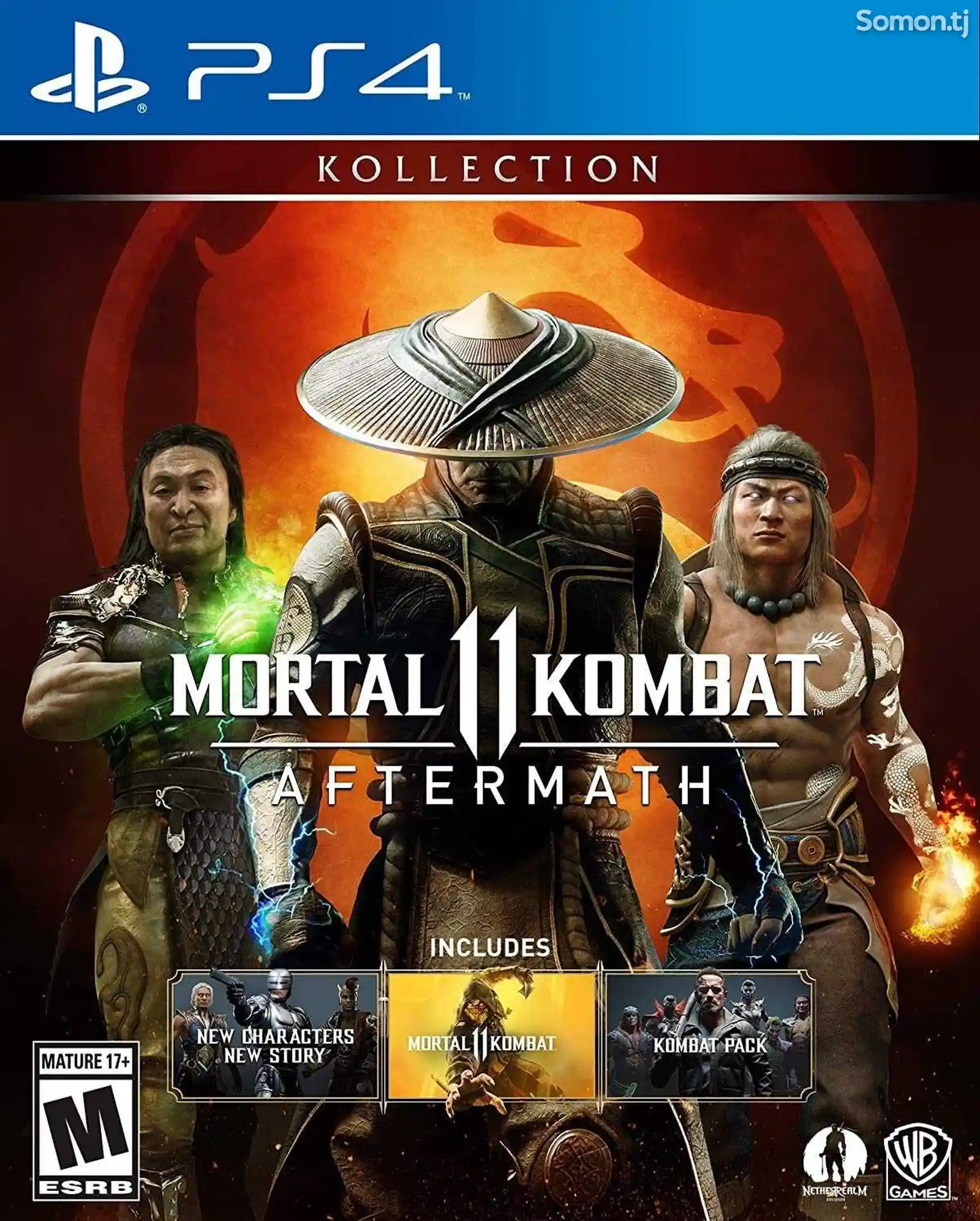 Игра Mortal Kombat 11 Aftermath Kollection для PS4-1