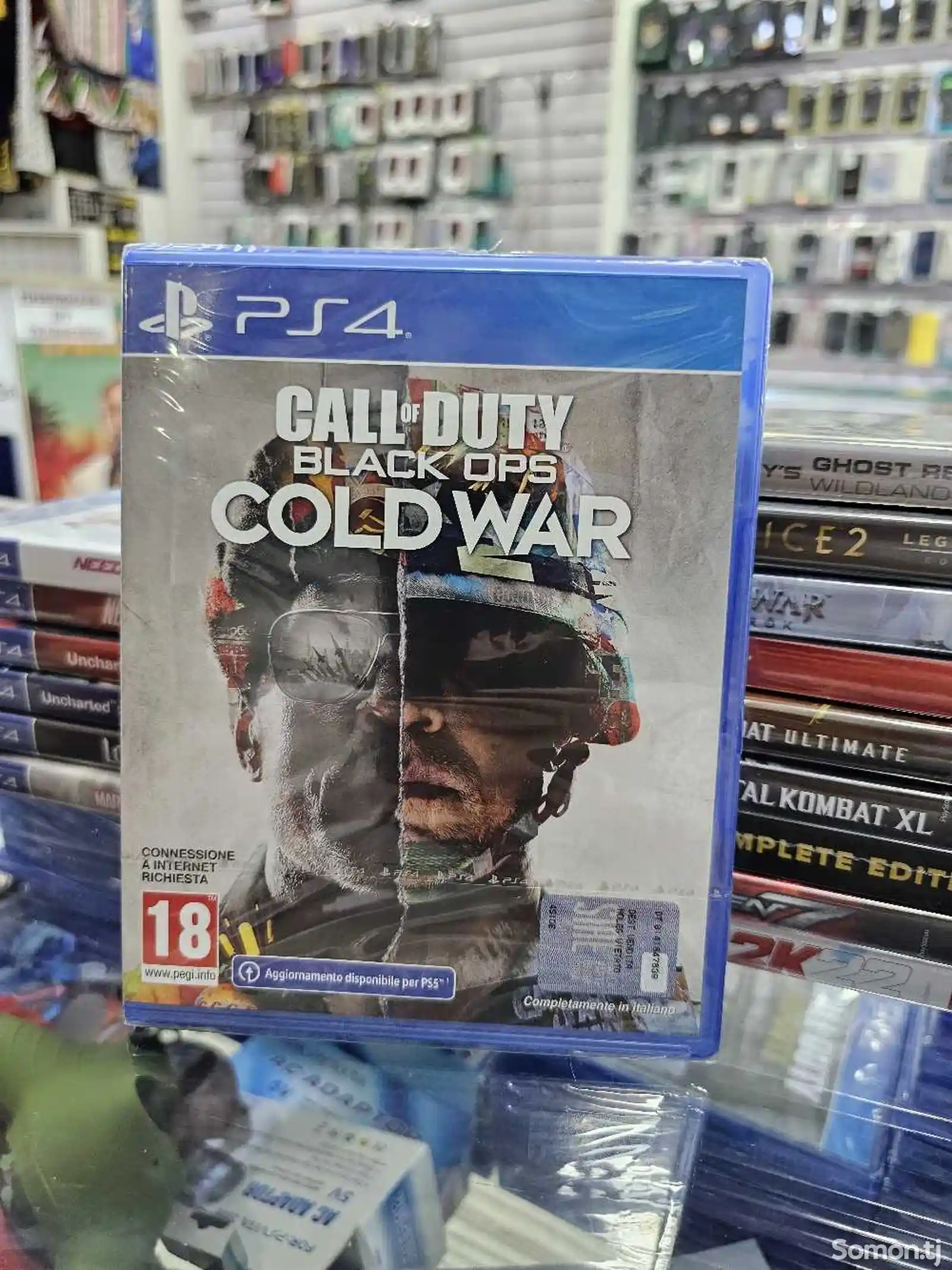 Игра Call of Duty cold war playstation 4