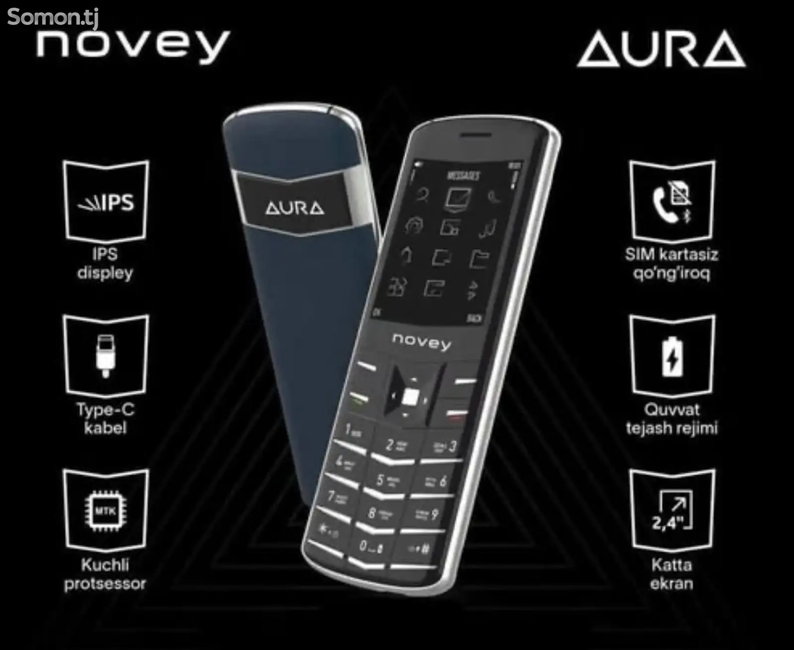 Телефон Novey Aura-2