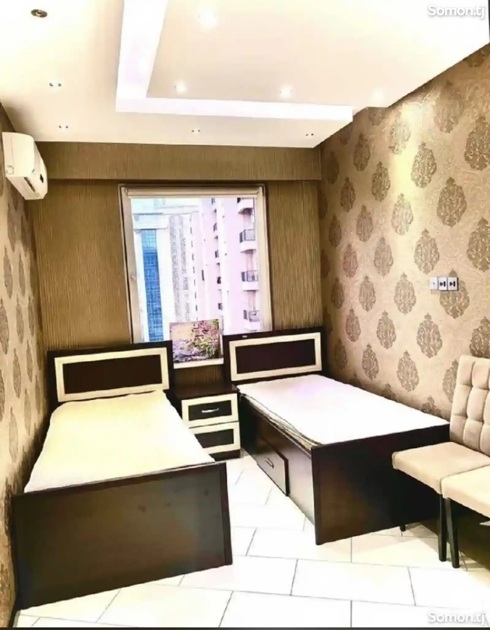 3-комн. квартира, 9 этаж, 110м², Сомони-5