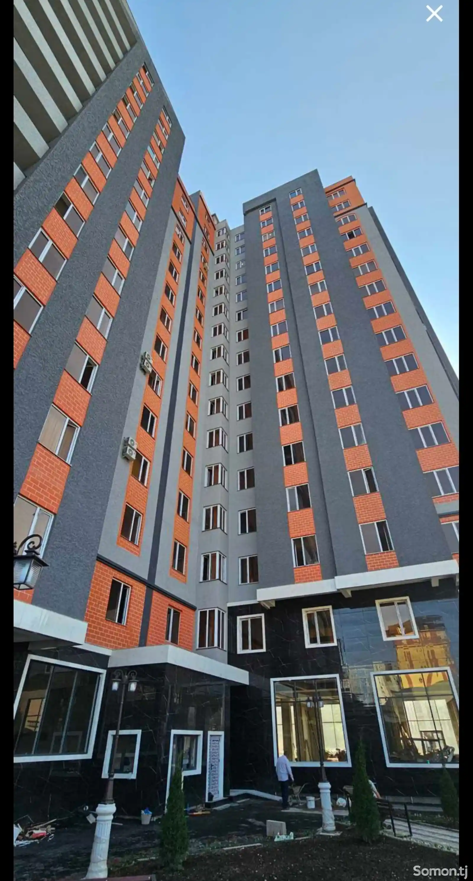 2-комн. квартира, 13 этаж, 55 м², И.Сомони, Славянский-16