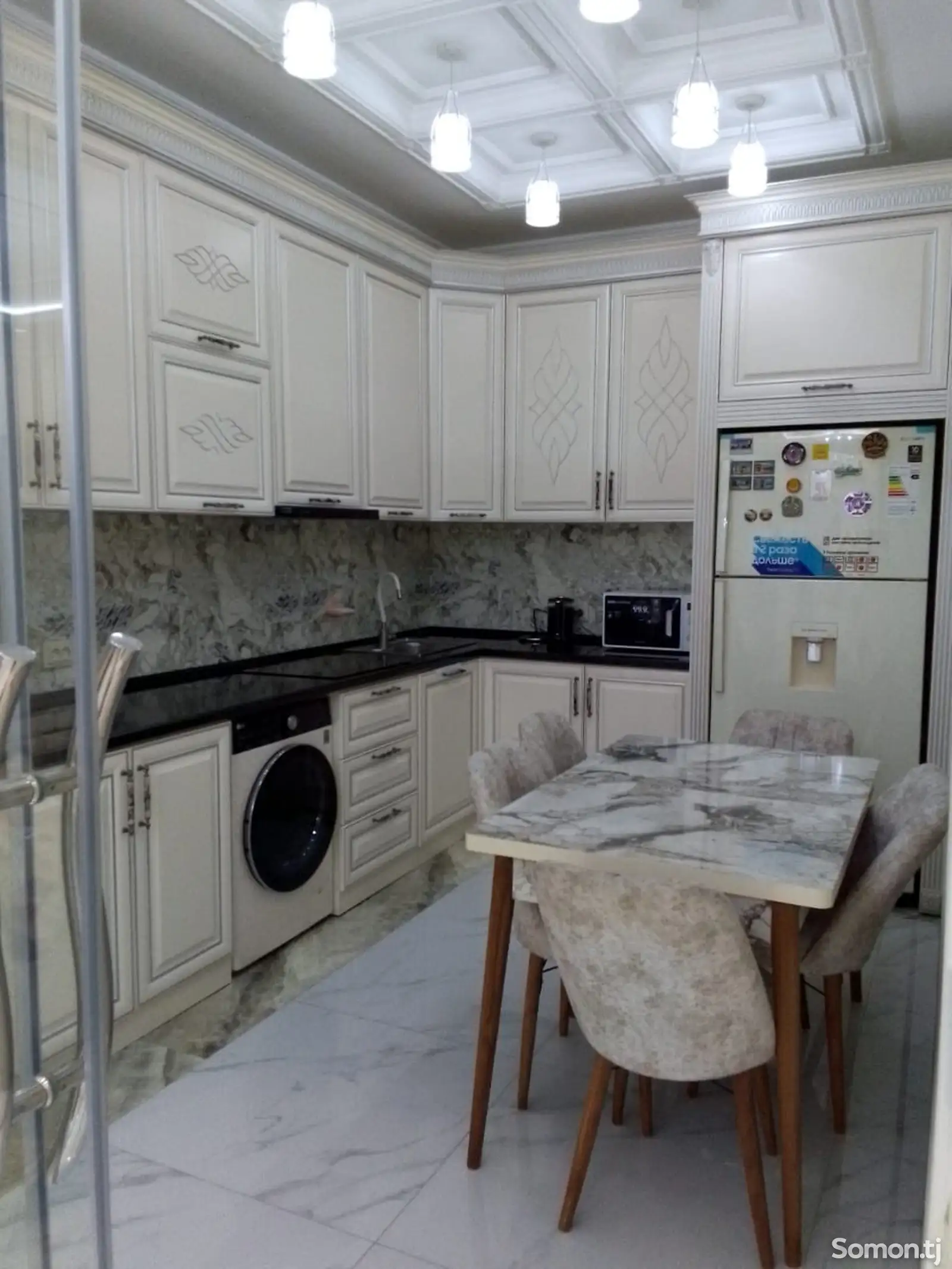 3-комн. квартира, 3 этаж, 92 м², И Сомони-5