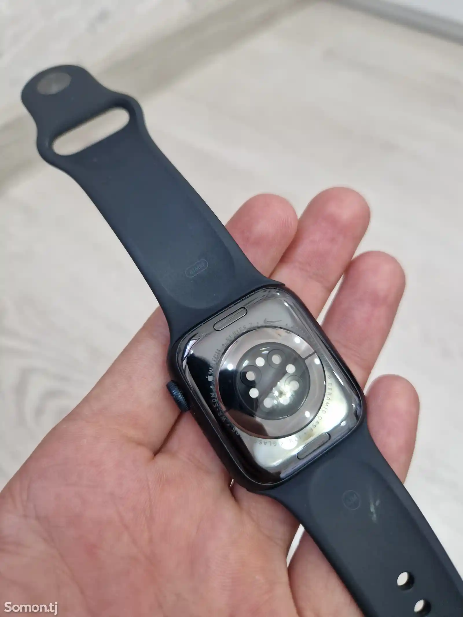 Смарт часы Apple watch 7 Nike midnight-4