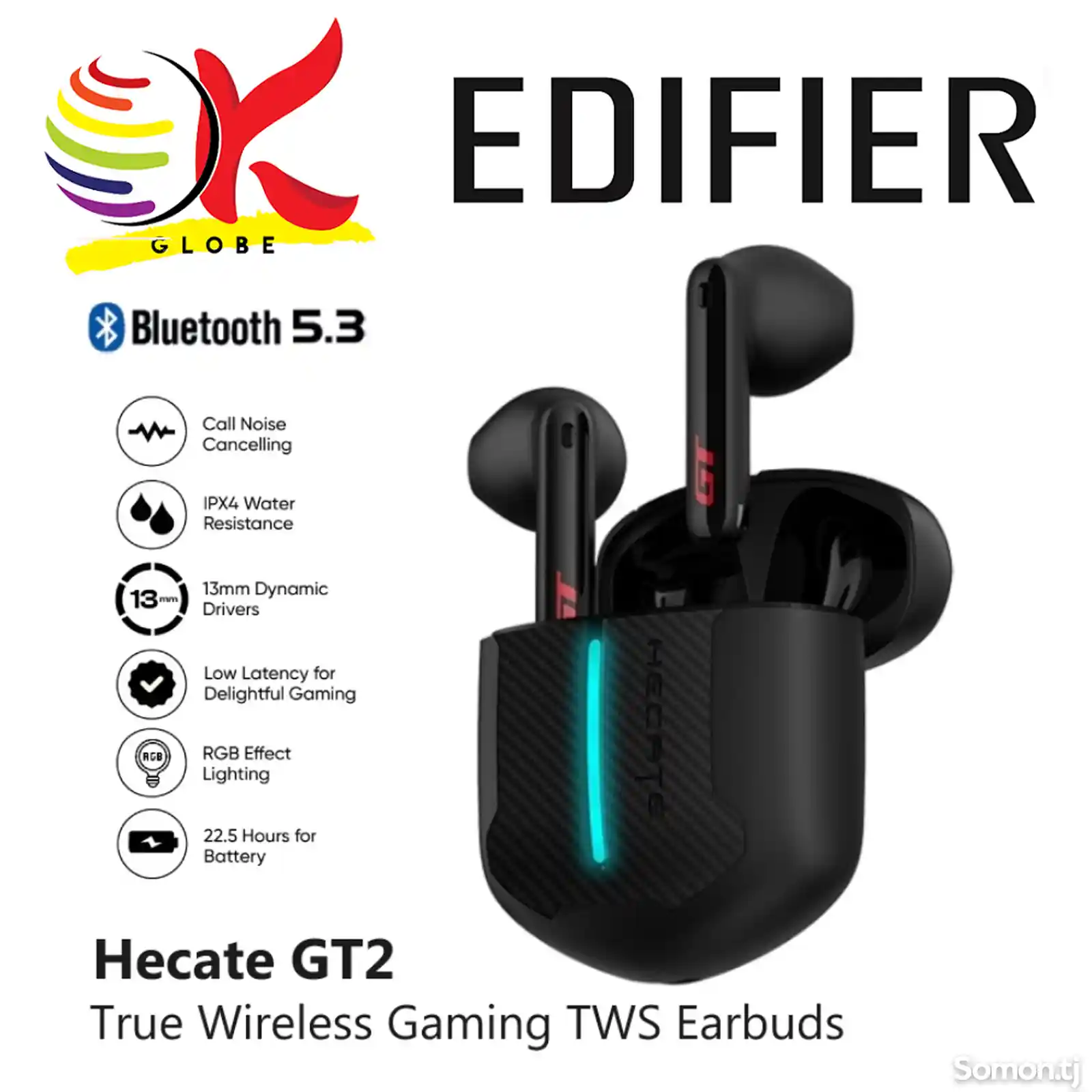 Edifier Hecate GT2 Bluetooth наушники-1