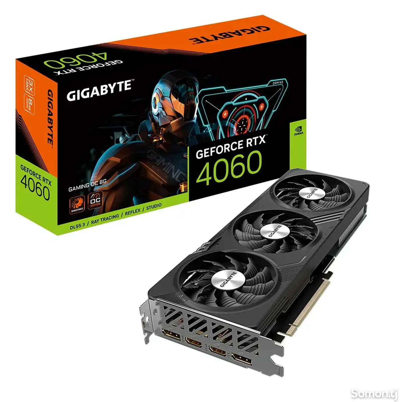 Видеокарта Gigabyte GeForce RTX 4060 GAMING OC 8gb DDR6 на заказ