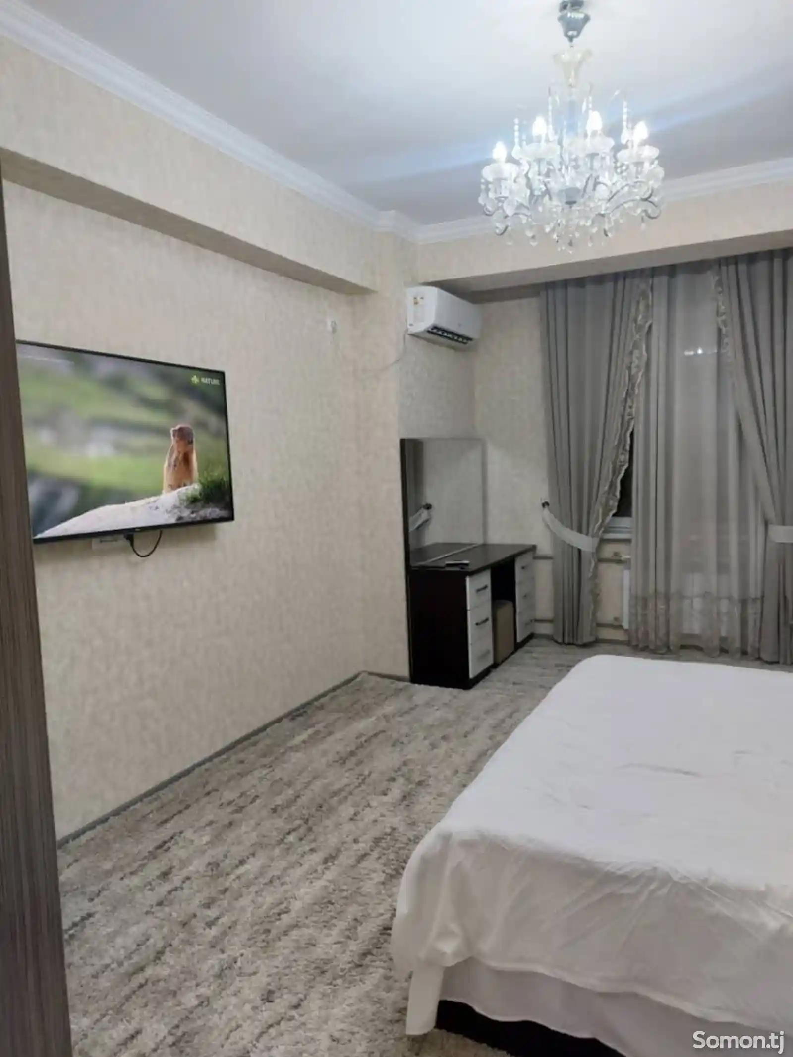 2-комн. квартира, 18 этаж, 80 м², И. Сомони-5