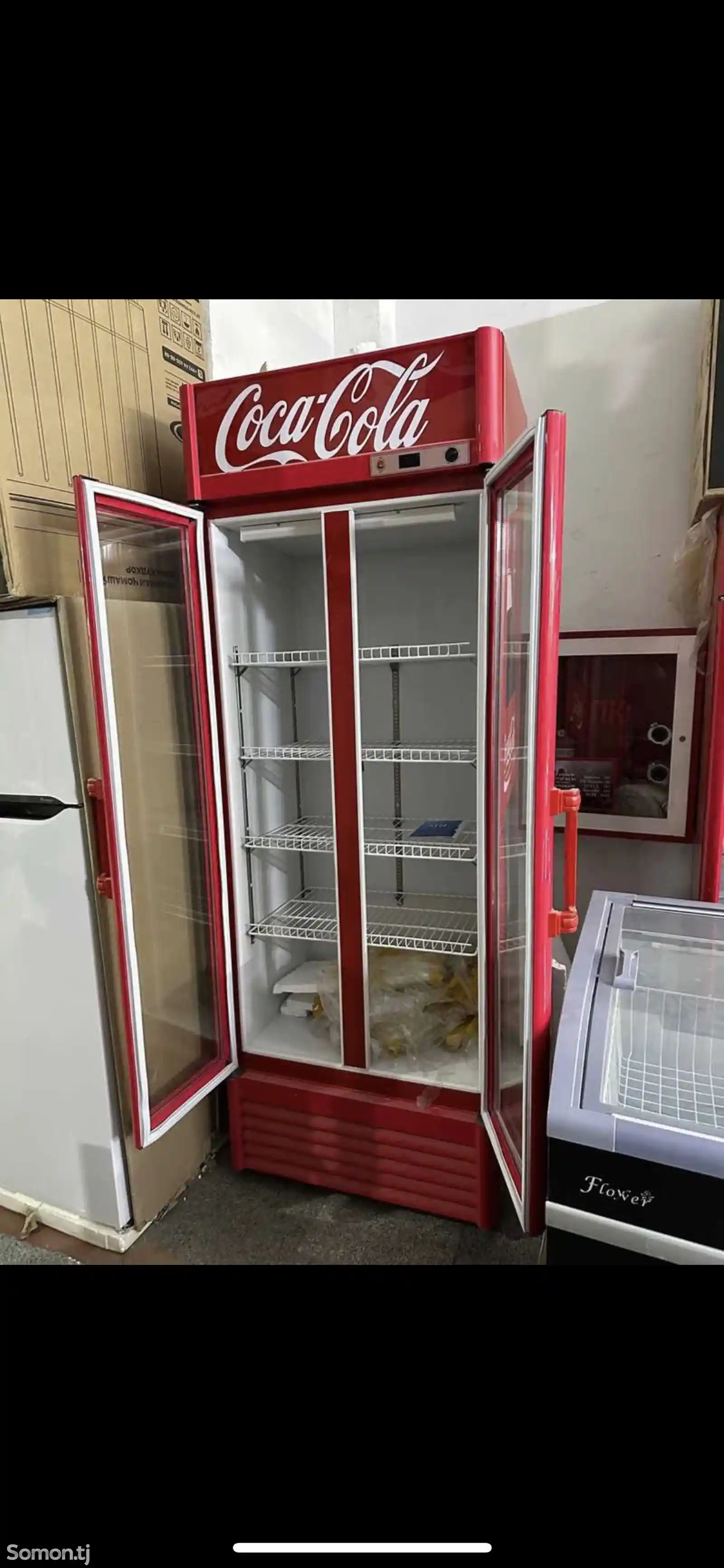 Витринный холодильник Coca Cola 488л-1