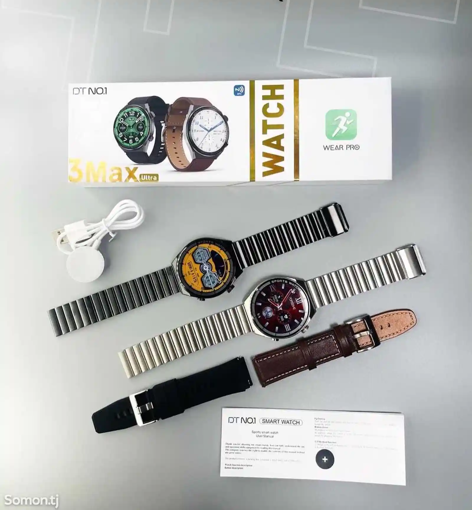 Смарт часы Smart watch DT3 Max Ultra-3