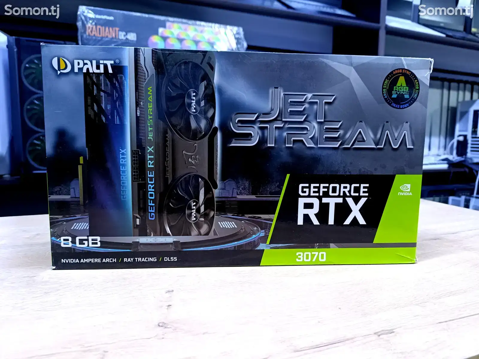 Видеокарта Palit JetStream GeForce RTX 3070 8GB-1