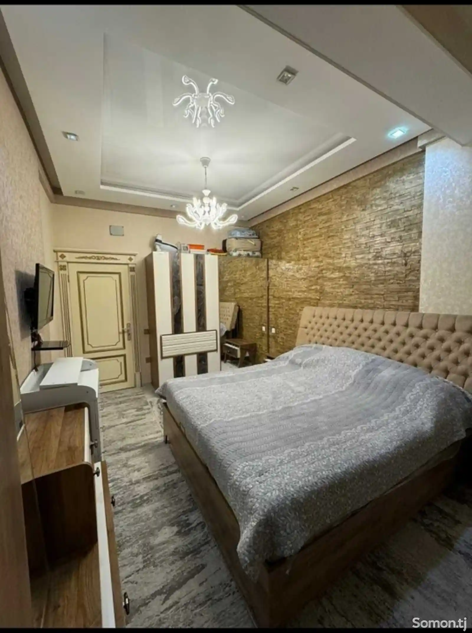 3-комн. квартира, 4 этаж, 100м², Сомони-10