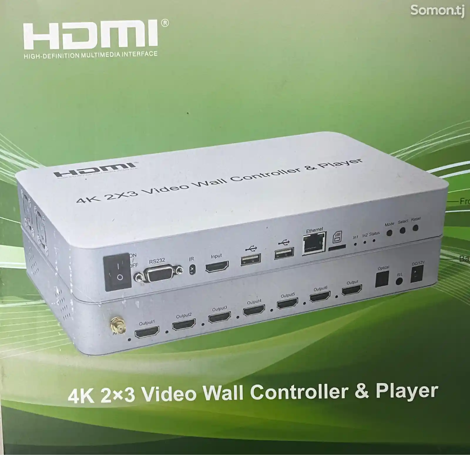 Процессор 2x3 Multi Screen Splicing Processor 2x3 Video Wall Controller HDMI TV Wall Contr-6