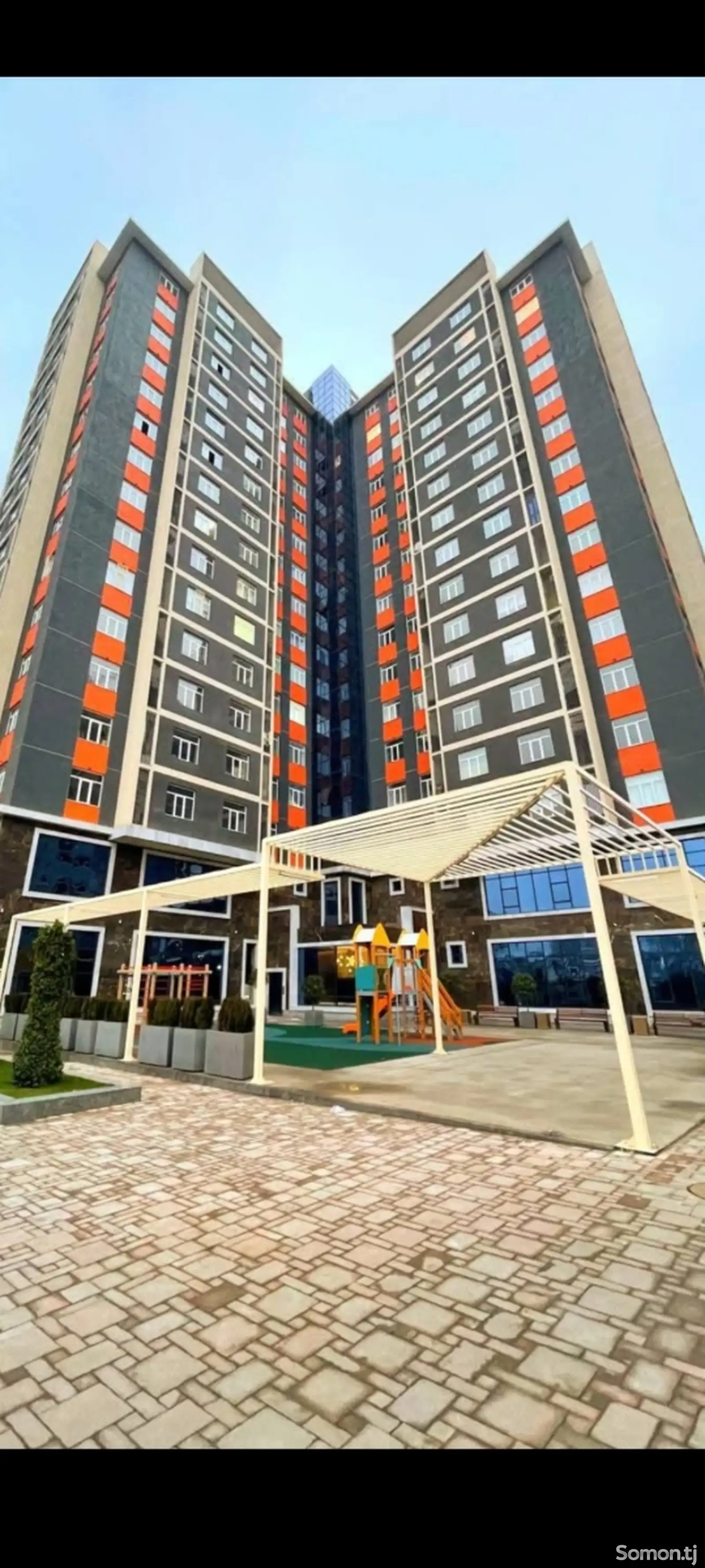 2-комн. квартира, 9 этаж, 72 м², Сомони