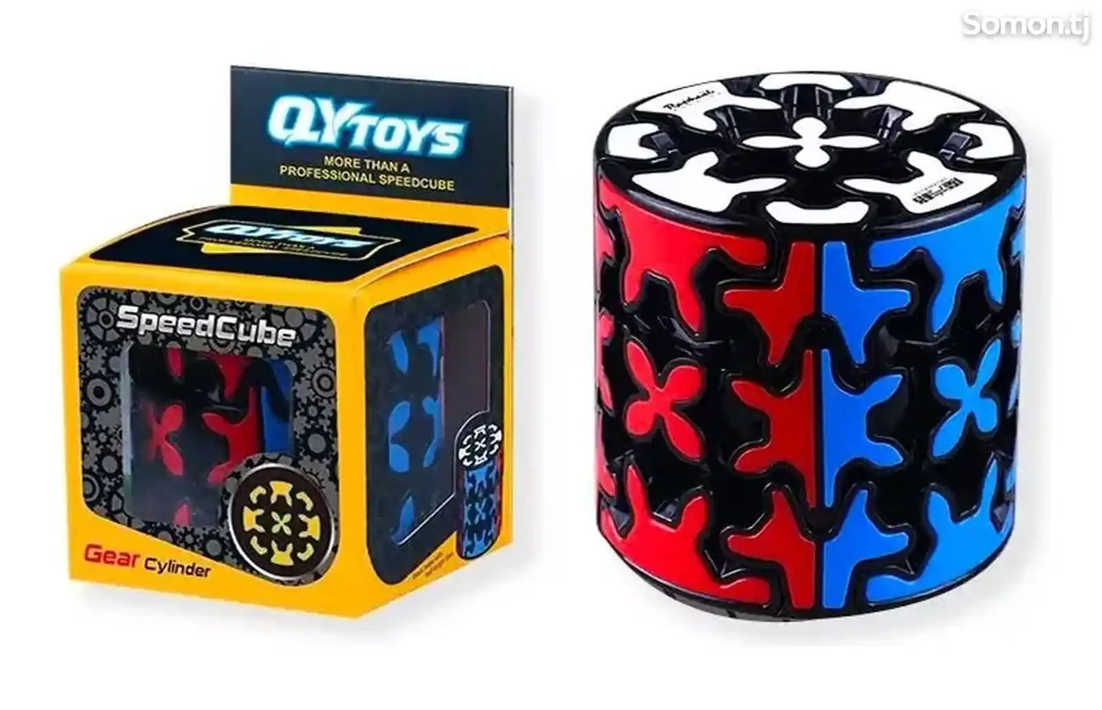 Кубик Рубика шестеренчатый Цилиндр QYtoys, Gear Cylinder.-1