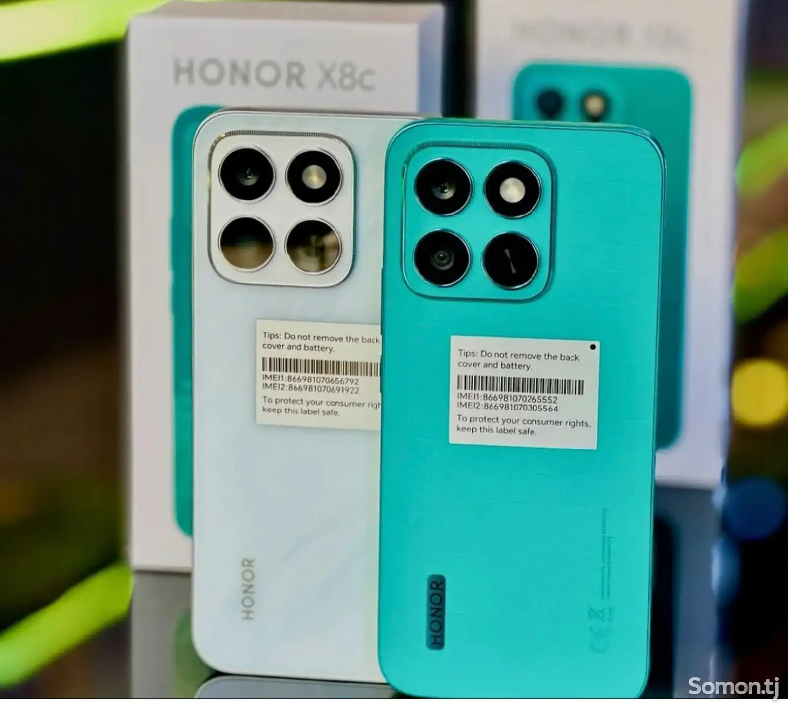 Honor X8C 8+8/256Gb Green-1