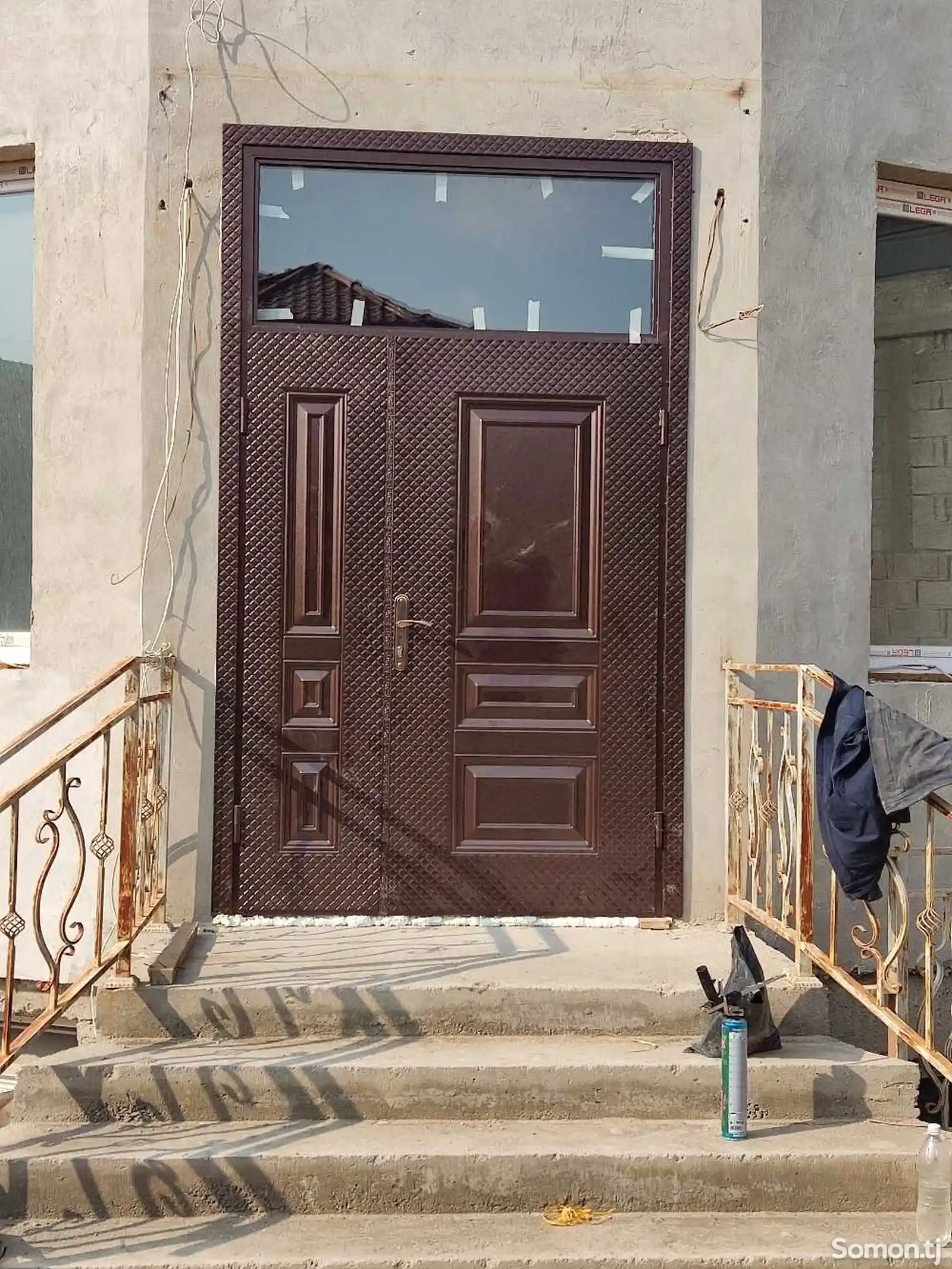 Установка бронированной двери-5