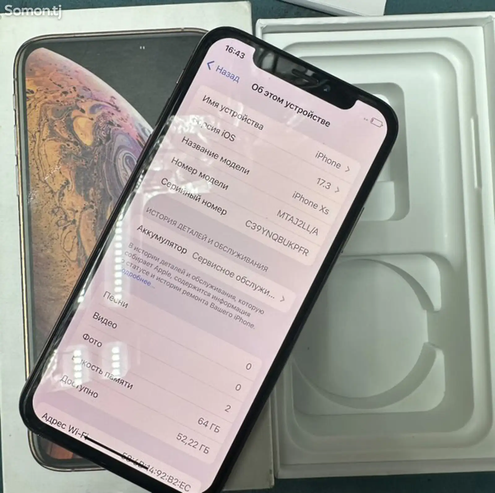 Apple iPhone Xs, 64 gb, Gold-2