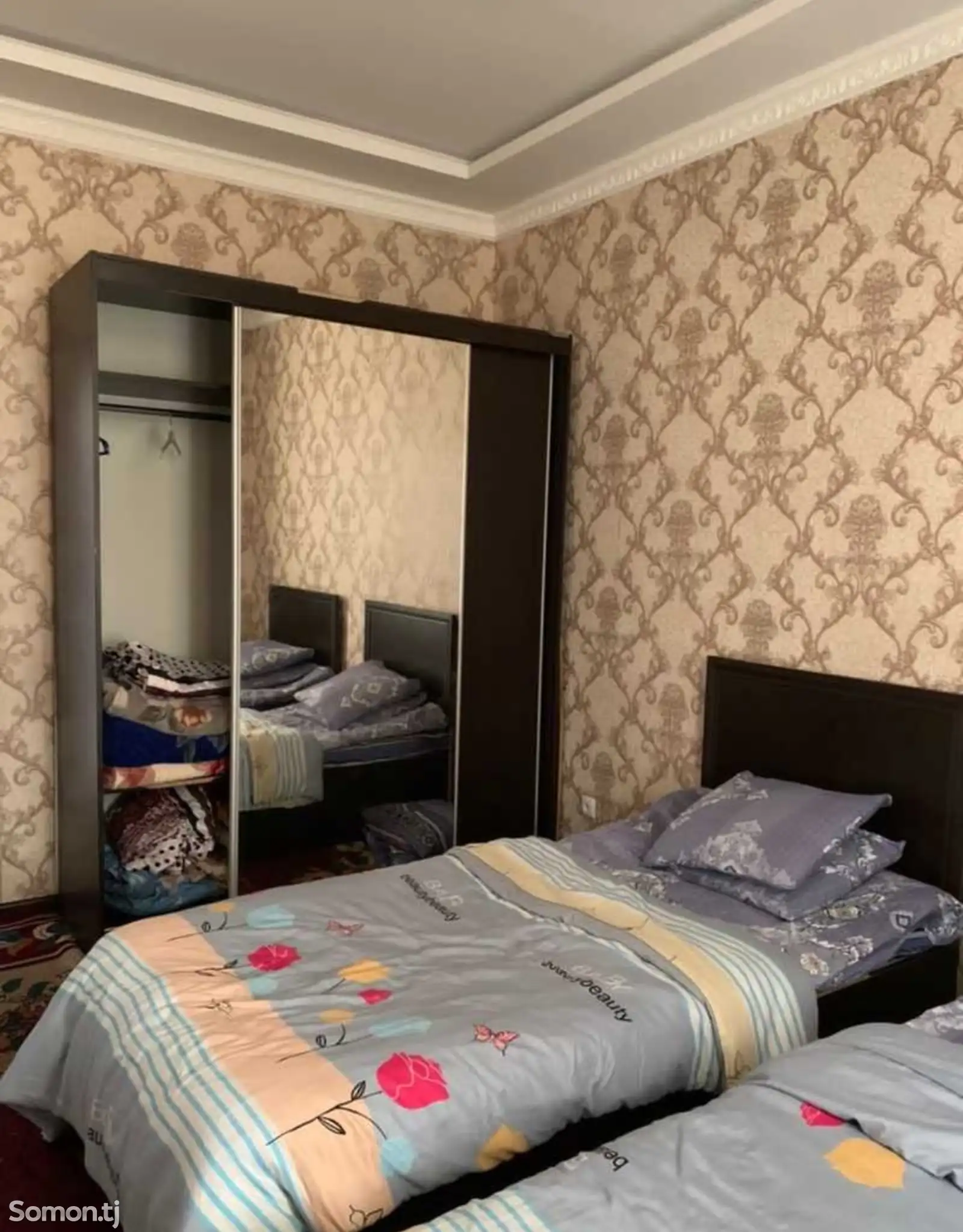 2-комн. квартира, 3 этаж, 60м², И.Сомонӣ-1